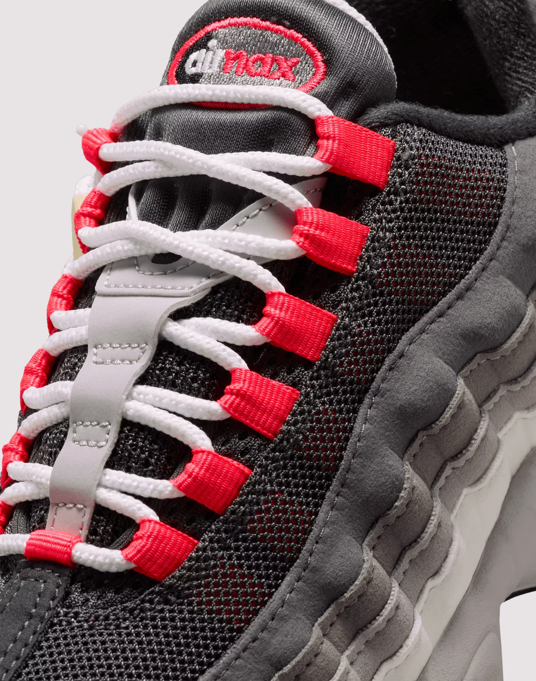 Photo of Nike Air Max 95 Big Bubble 'Solar Red' Grade-School