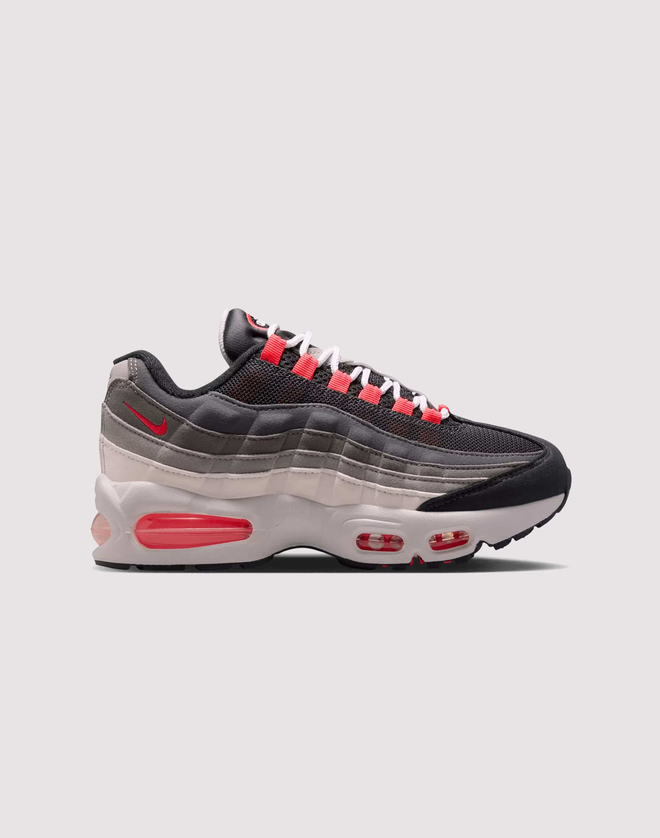 Photo of Nike Air Max 95 Big Bubble 'Solar Red' Grade-School