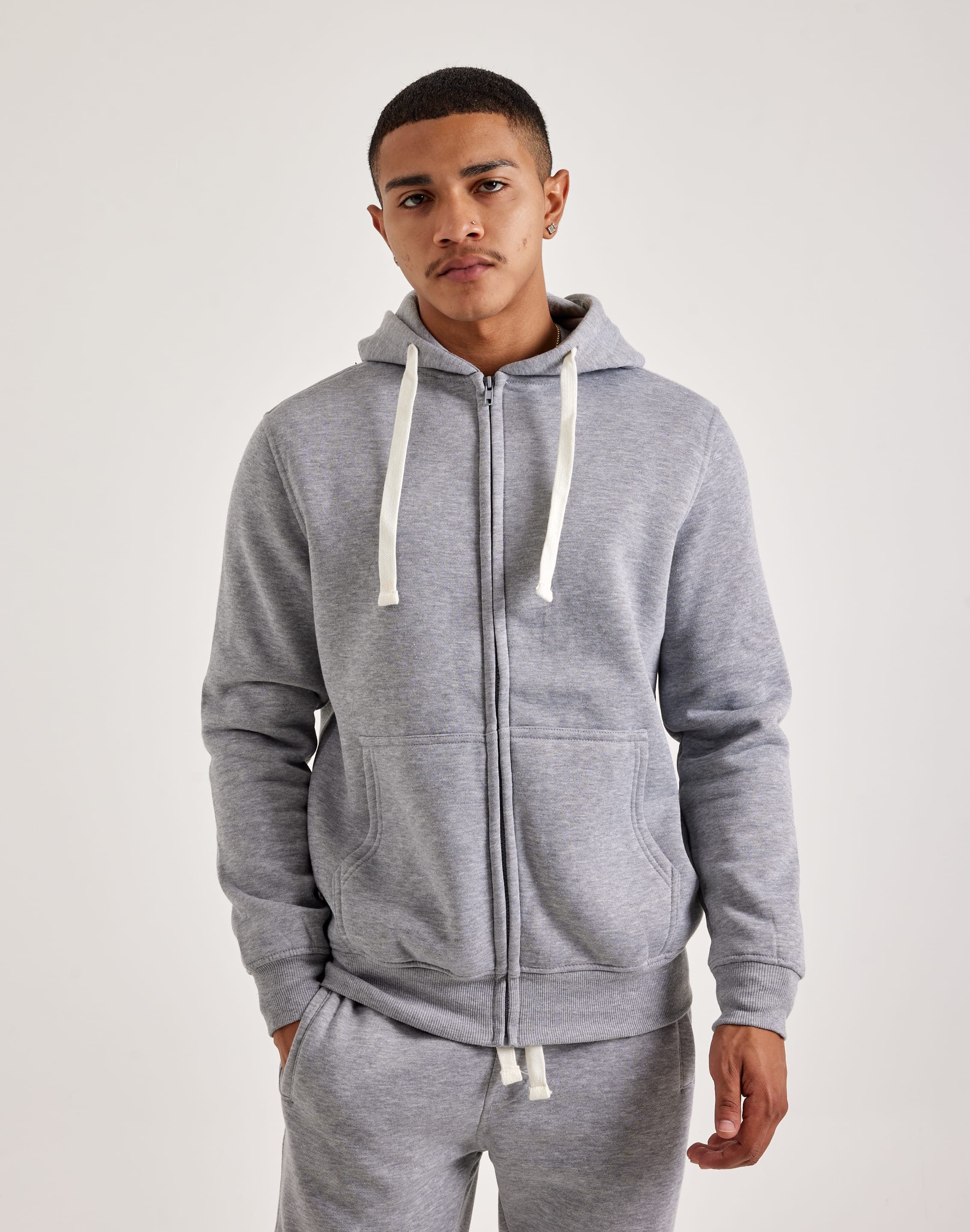 DH Essentials Basic Full-Zip Fleece Hoodie – DTLR
