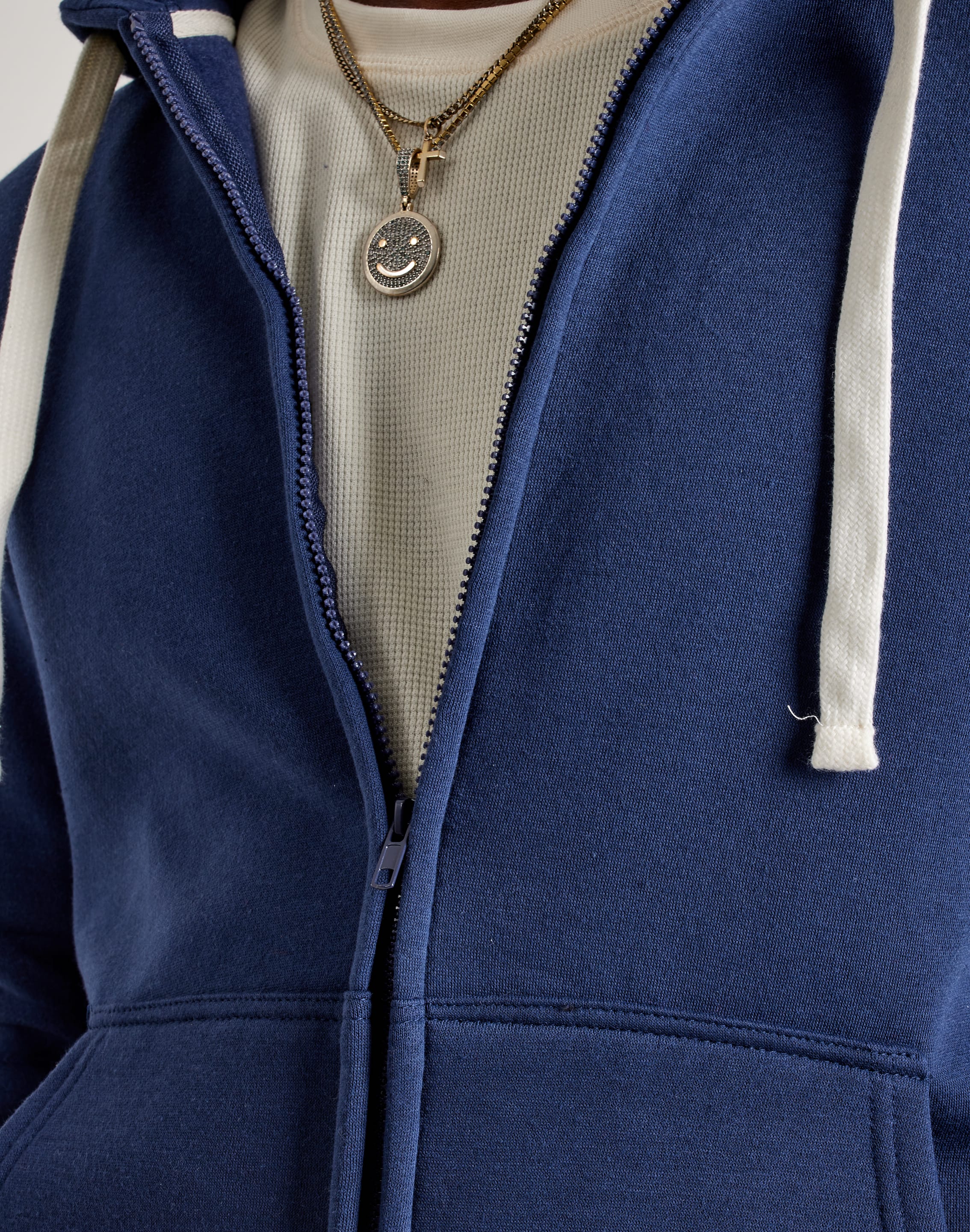 DH Essentials Basic Full-Zip Fleece Hoodie