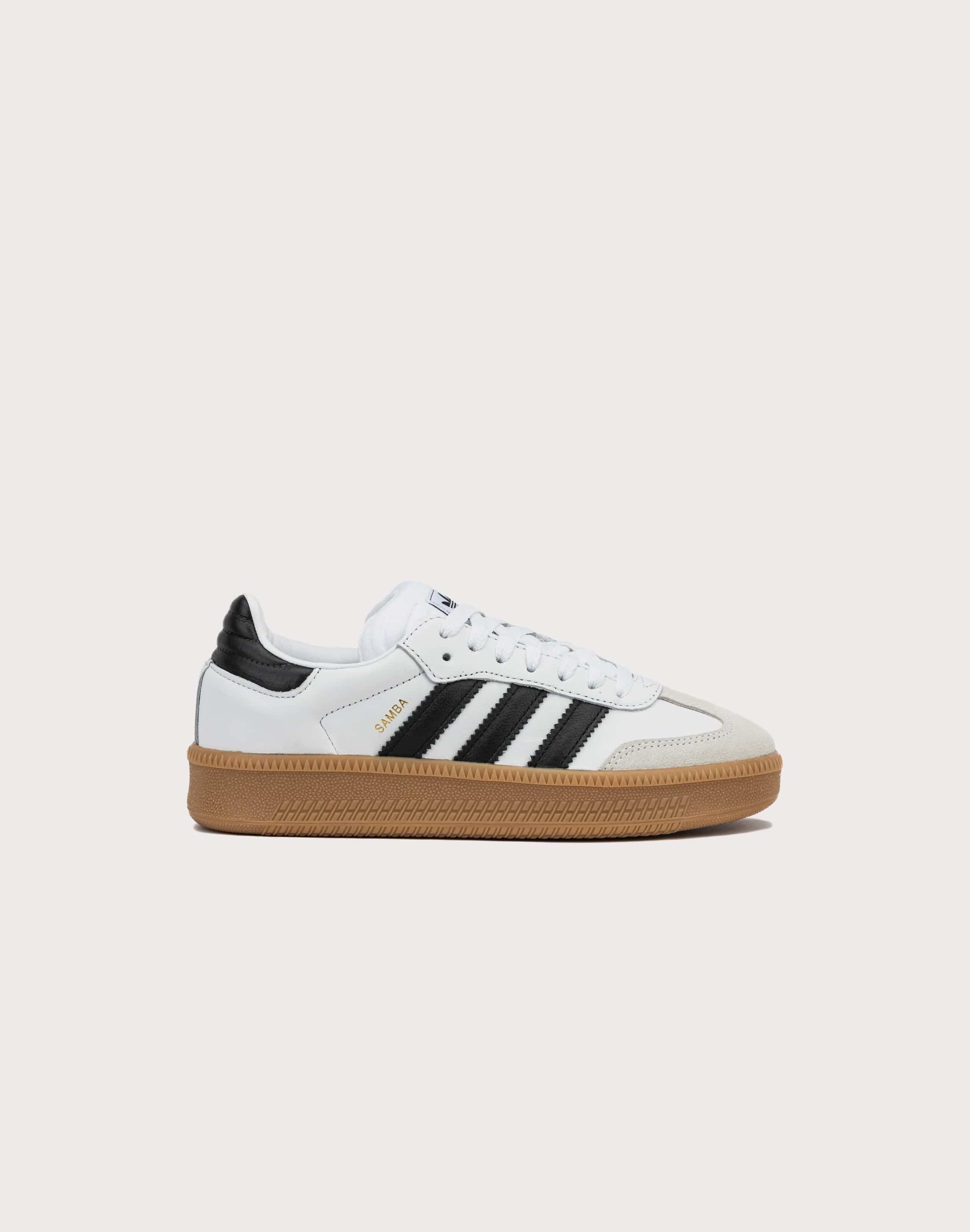adidas Kids' Grade School Samba Xlg Shoes, Size 6, White/Black adidas Kids' Grade School Samba Xlg Shoes, Size 6, White/Black