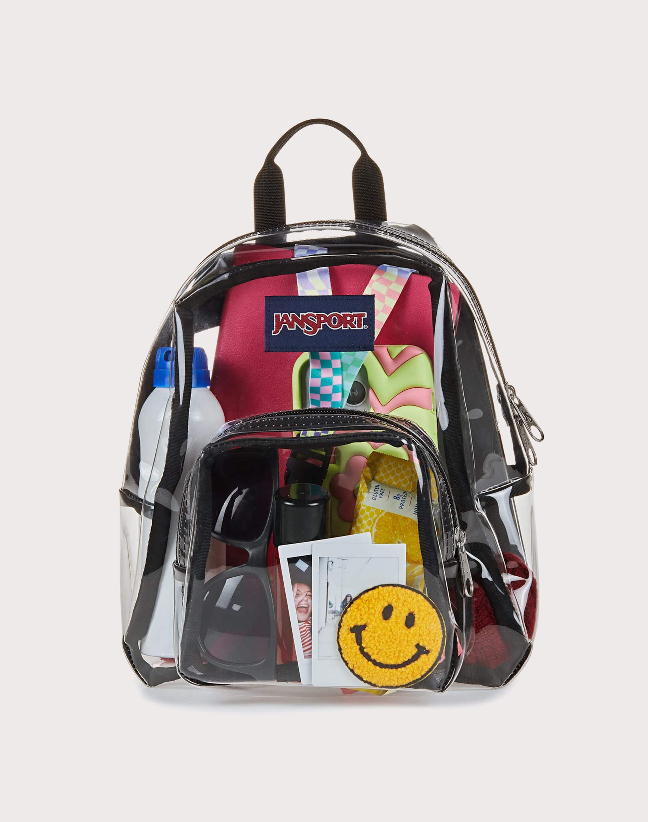 JanSport Clear Mini Backpack DTLR JanSport Clear Mini Backpack DTLR