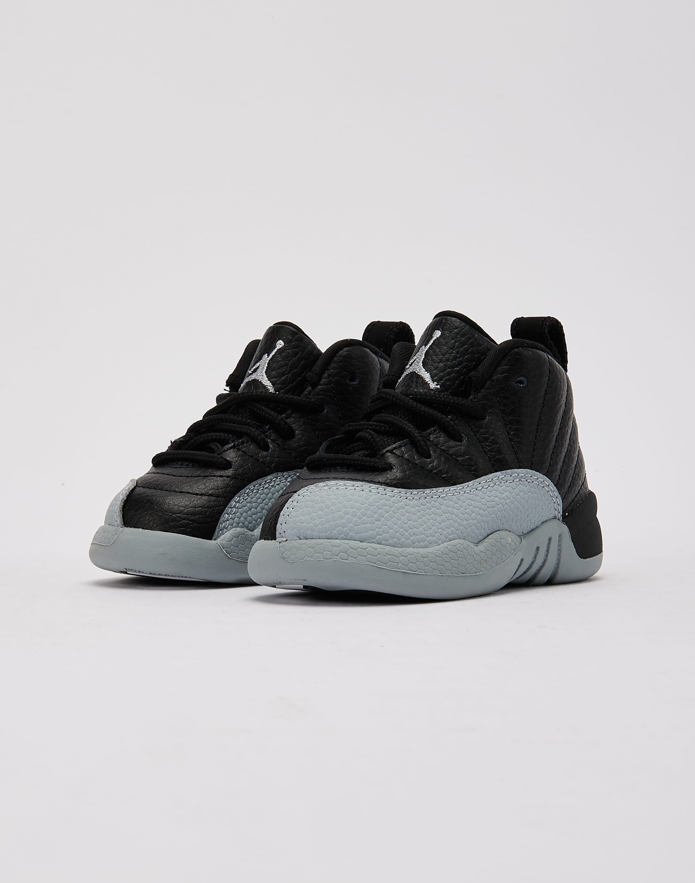 Jordan Air Jordan 12 Retro 'Black Wolf Grey' Toddler