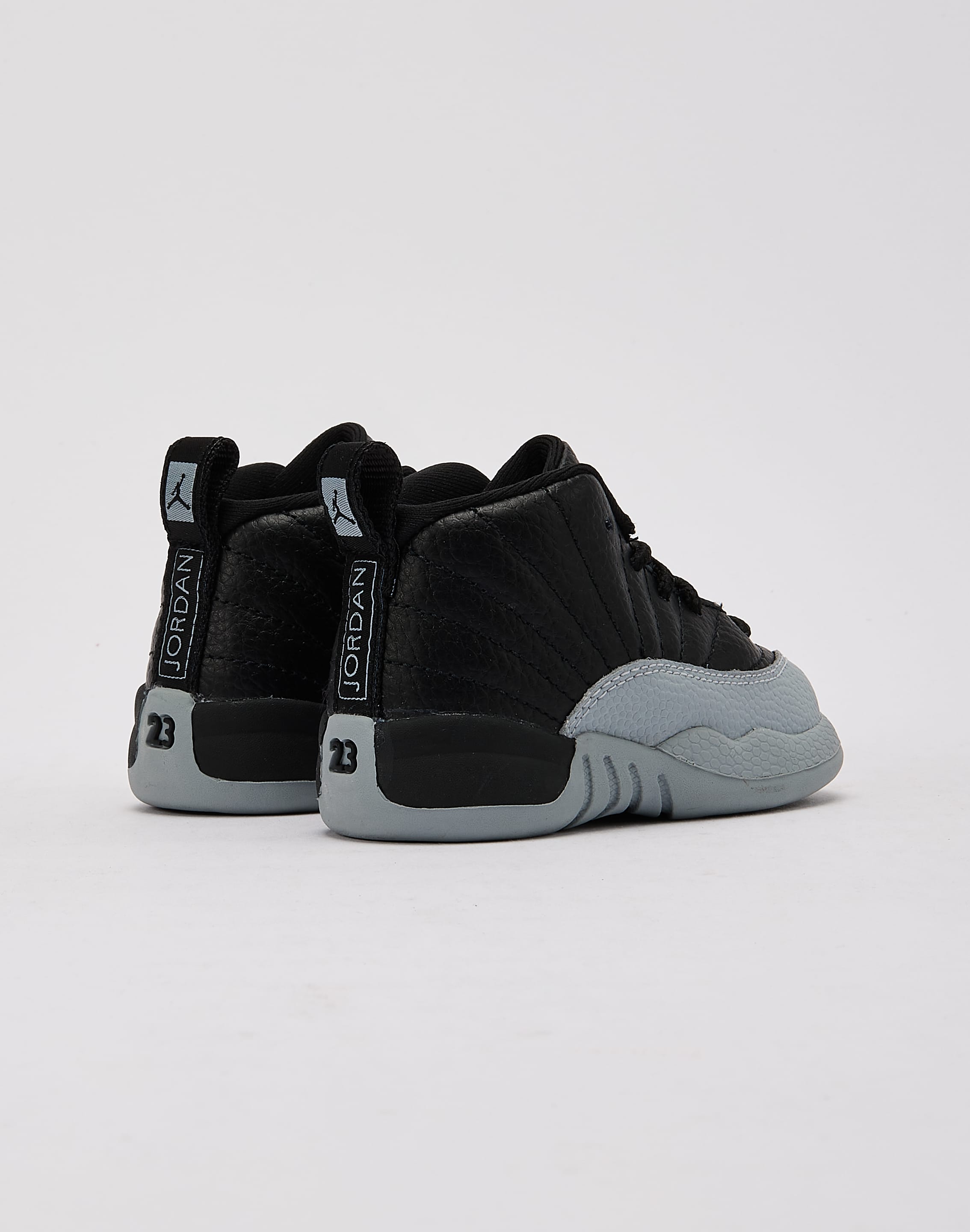 Jordan Air Jordan 12 Retro 'Black Wolf Grey' Toddler