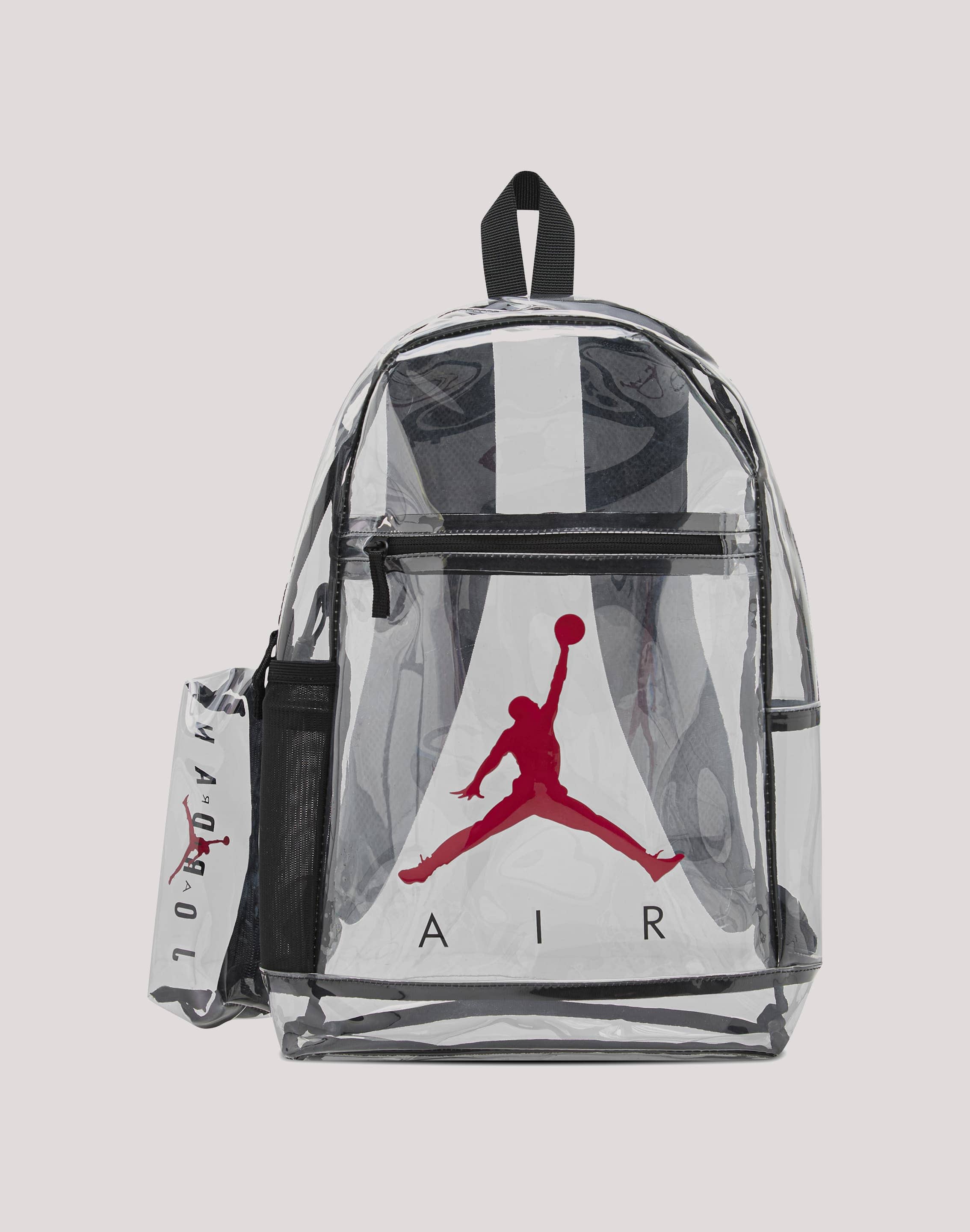 Photo of Jordan Clear Backpack With Pencil Case Grade-School