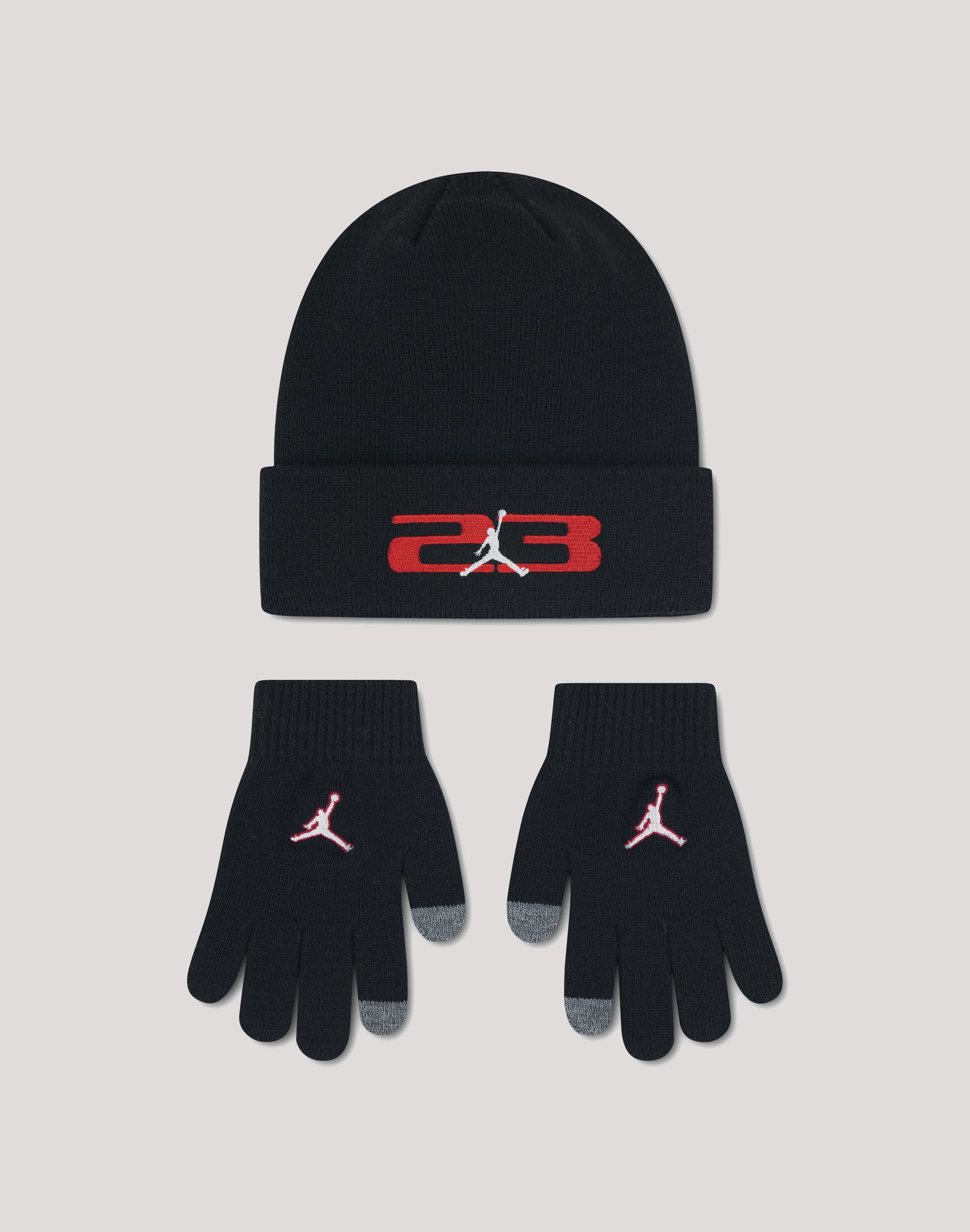 Photo of Jordan 23 Beanie Gloves Set Grade-School