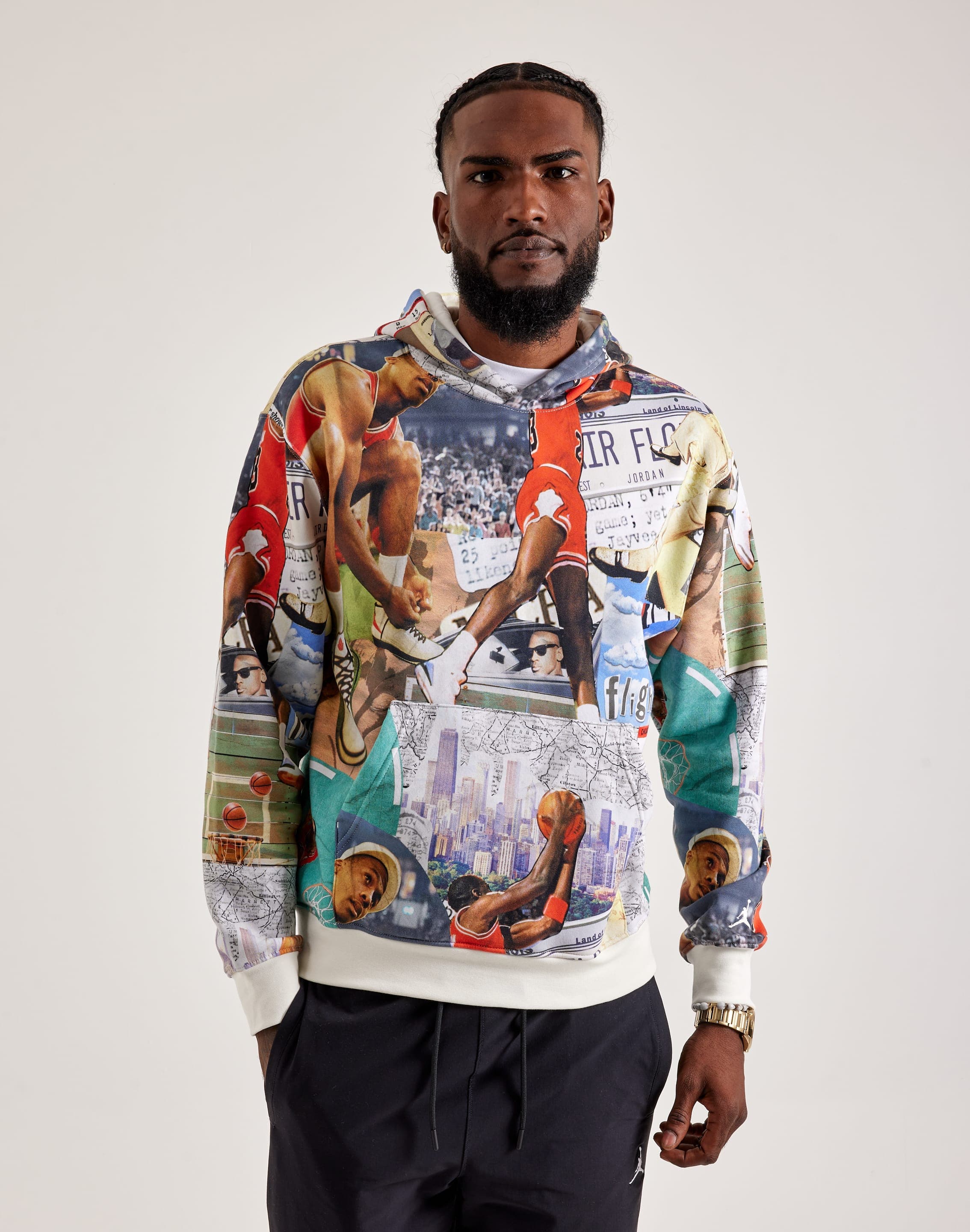 Jordan Brooklyn Fleece Printed Pullover Hoodie – DTLR