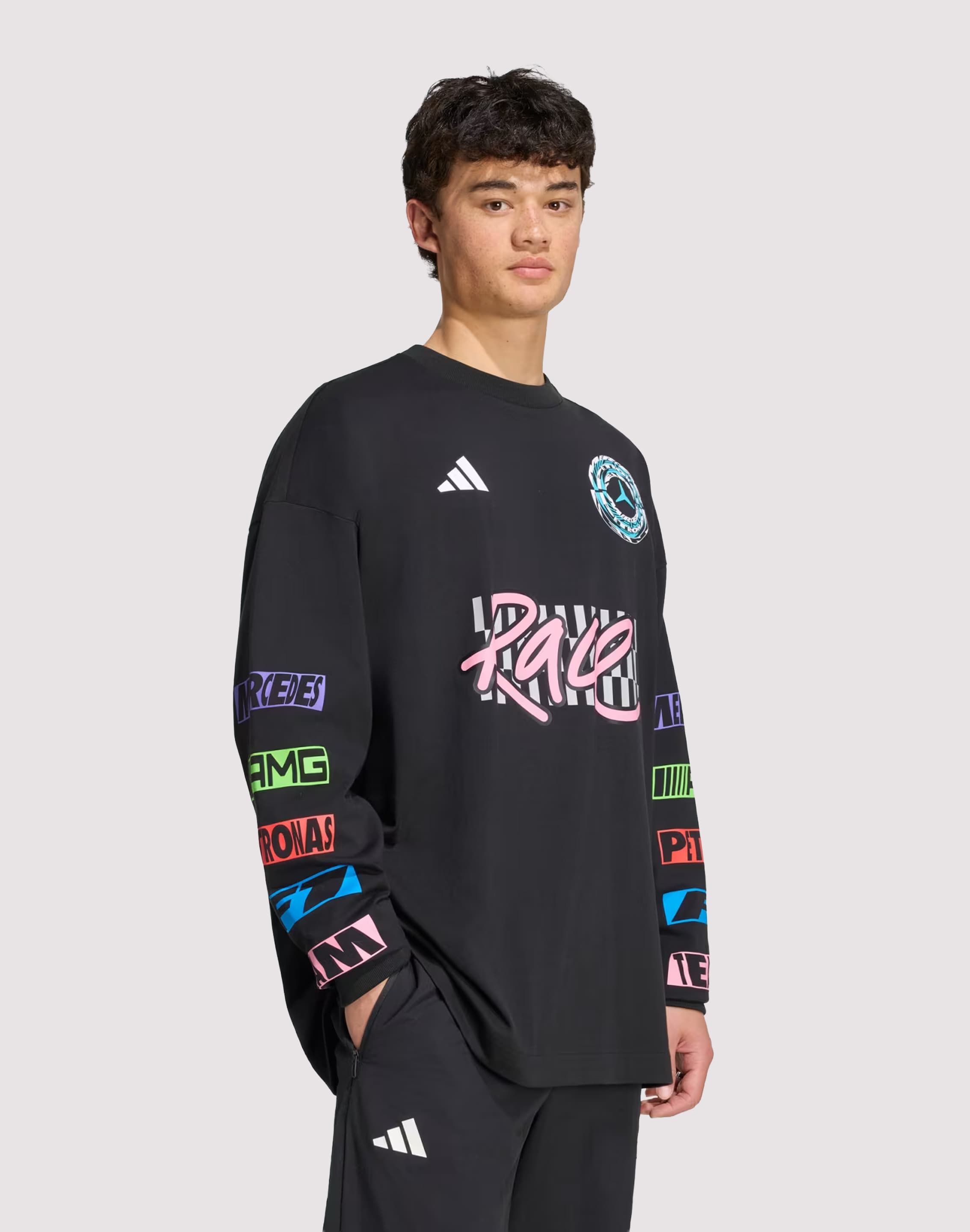 Photo of Adidas AMG Petronas Formula 1 Long-Sleeve Tee