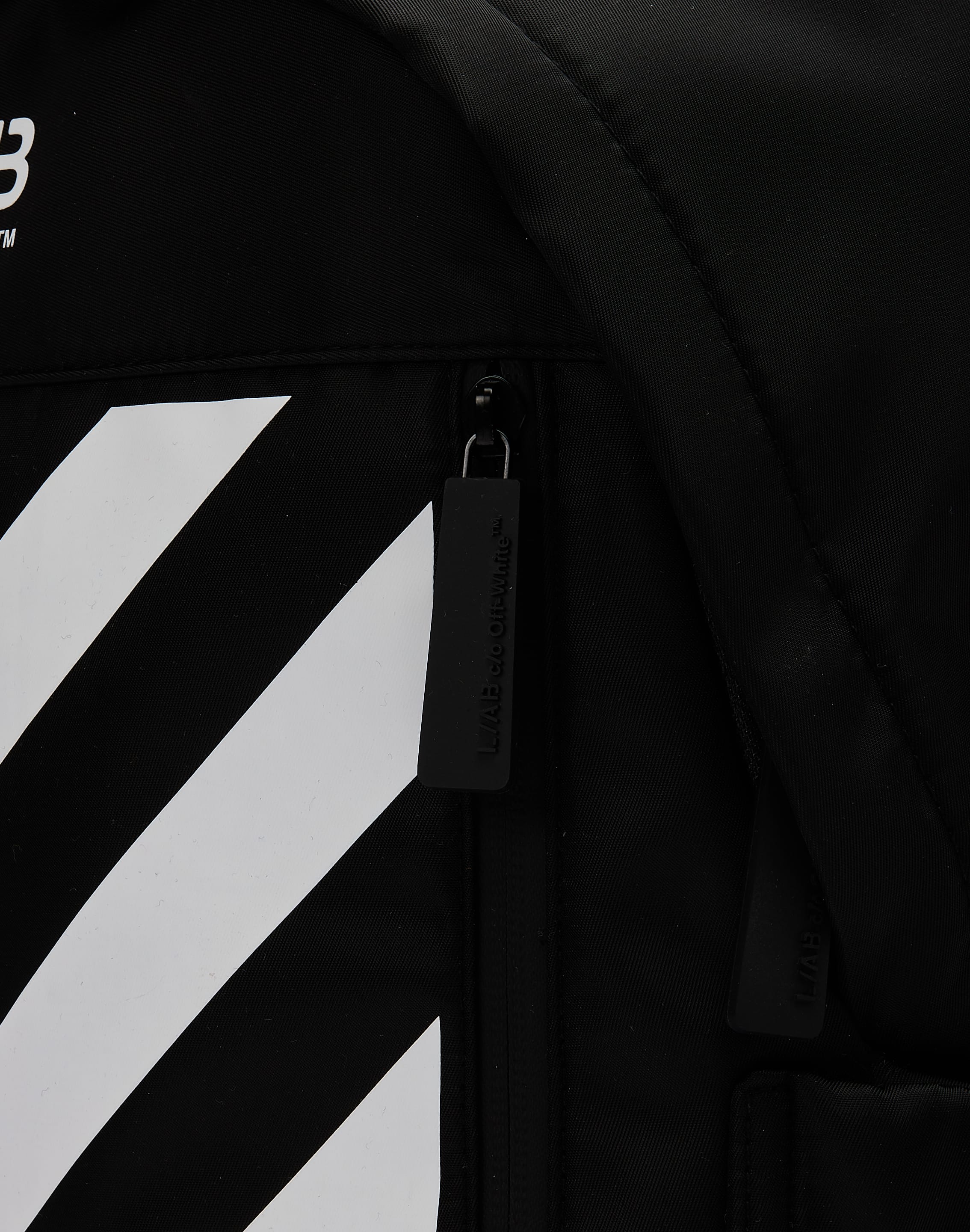 Photo of Off-White L/AB Diagonal Tab Backpack