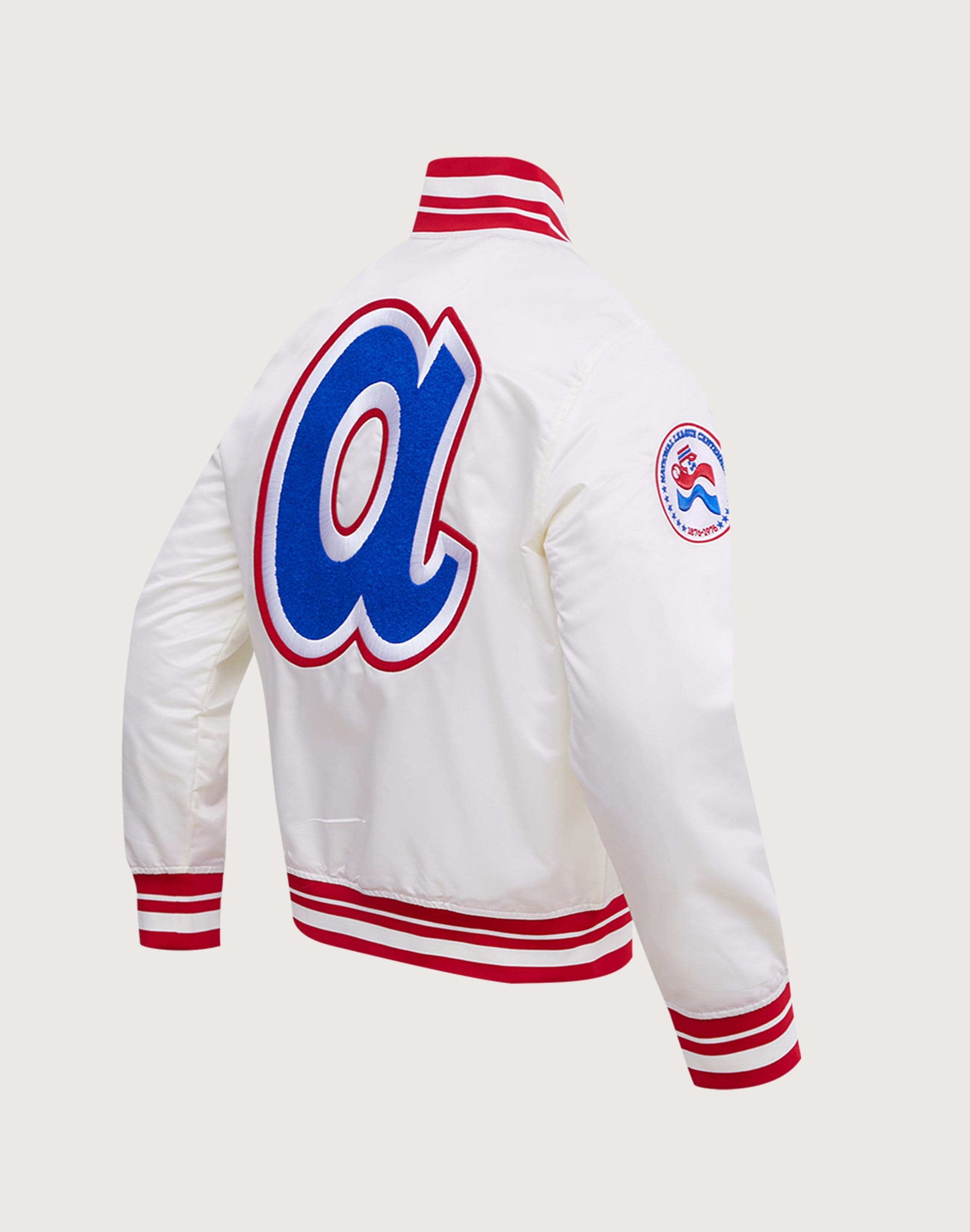 MLB アトランタ　ブレーブス　ジャケット　pro standard Pro Standard MLB Atlanta Braves Retro Classic Rib Satin Jacket – DTLR