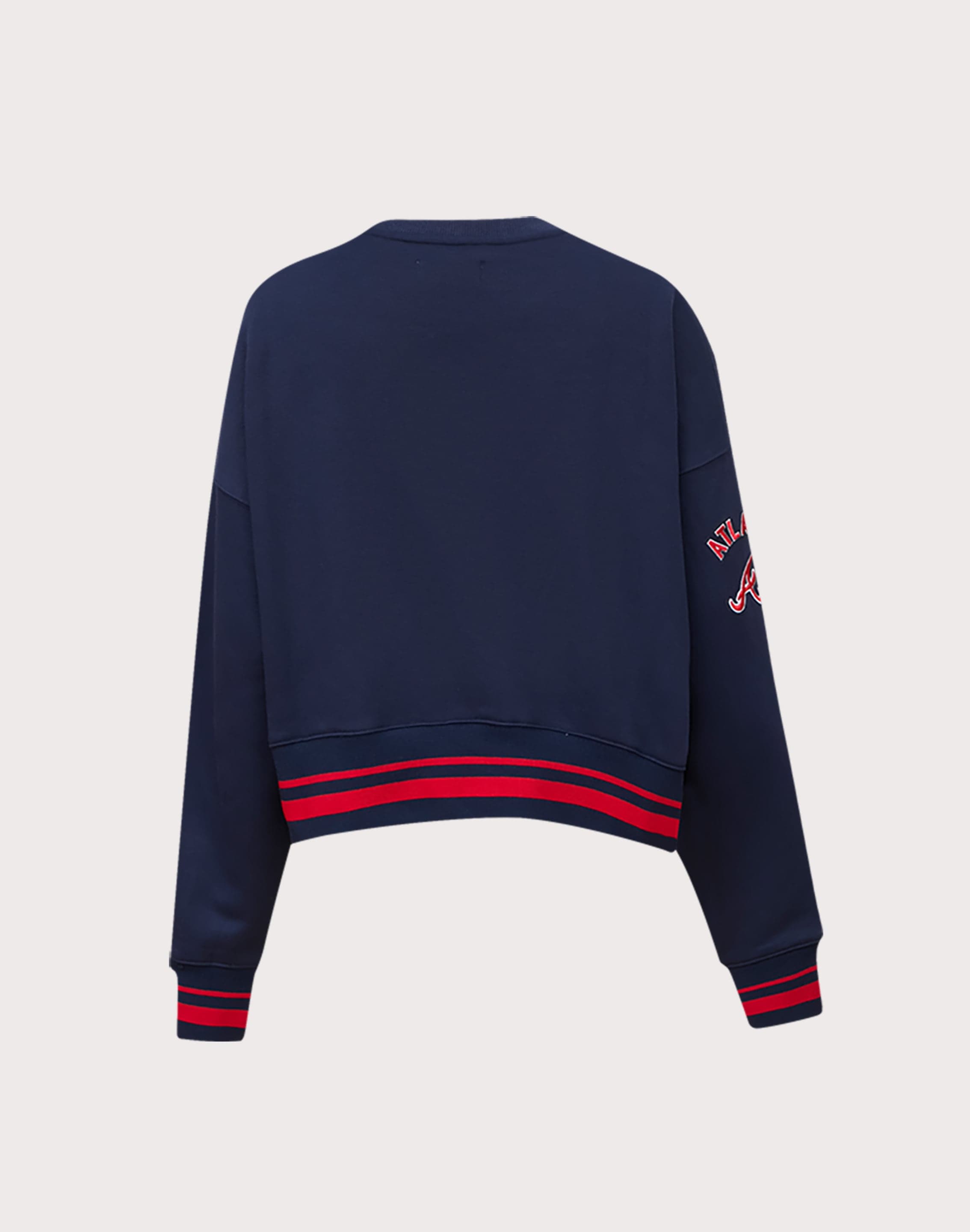 Photo of Pro Standard MLB Atlanta Braves Mashup Rib Crewneck