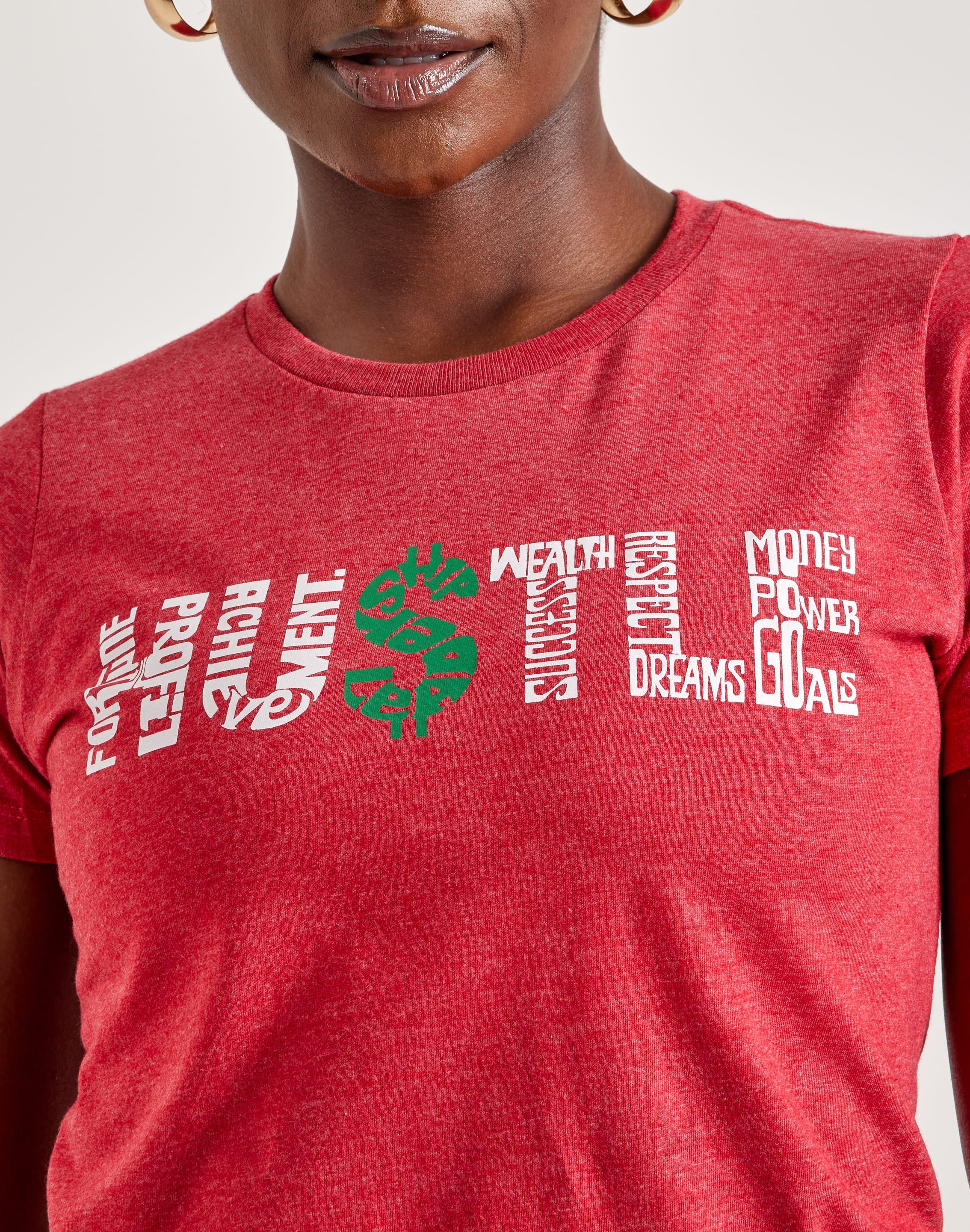 Photo of LA Pop Art Word Art Hustle Tee