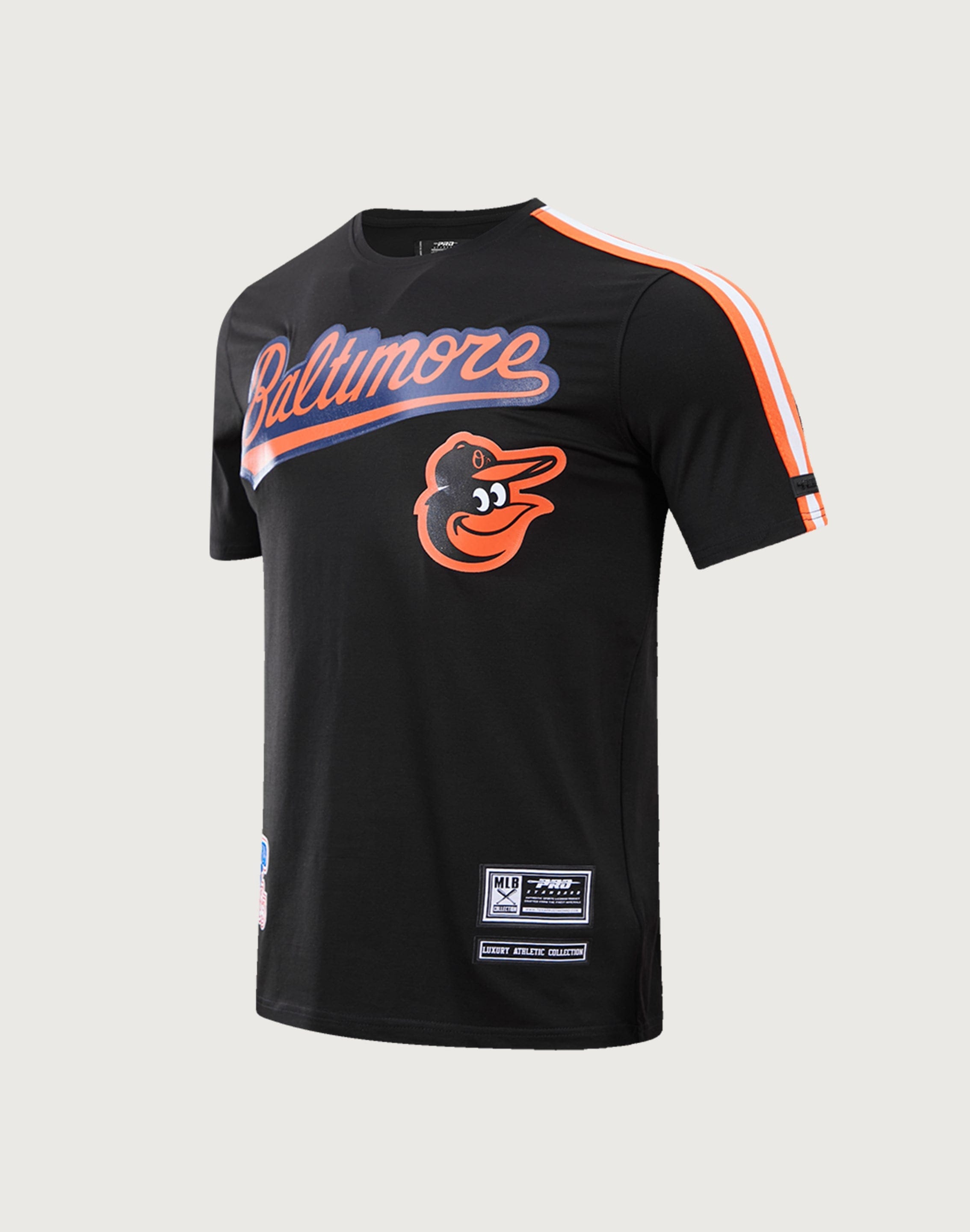 Photo of Pro Standard MLB Baltimore Orioles Logo Pro Team Taping Top