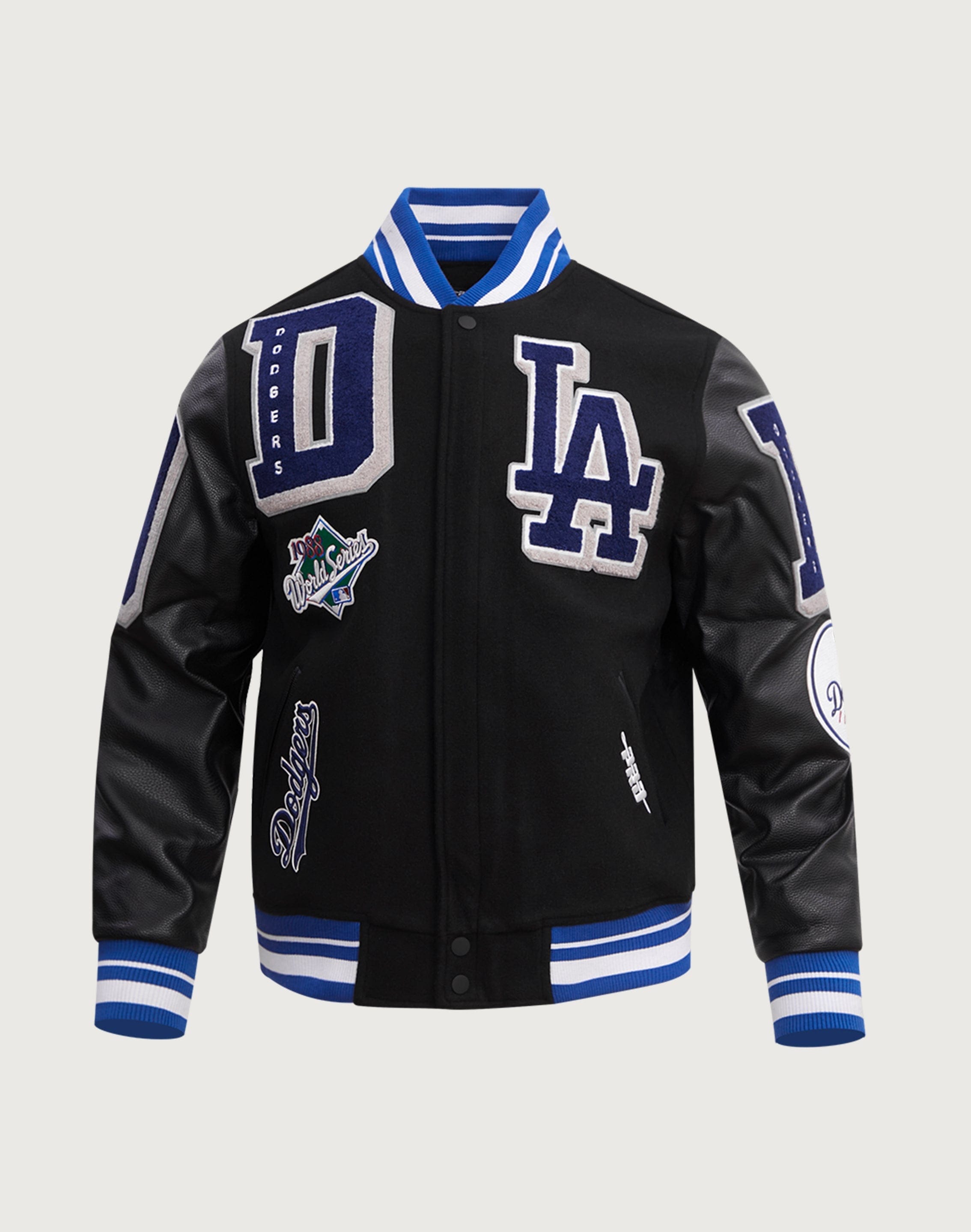 Varsity Mlb Pro Standard MLB Los Angeles Dodgers Mashup Rib Wool Varsity Jacket – DTLR