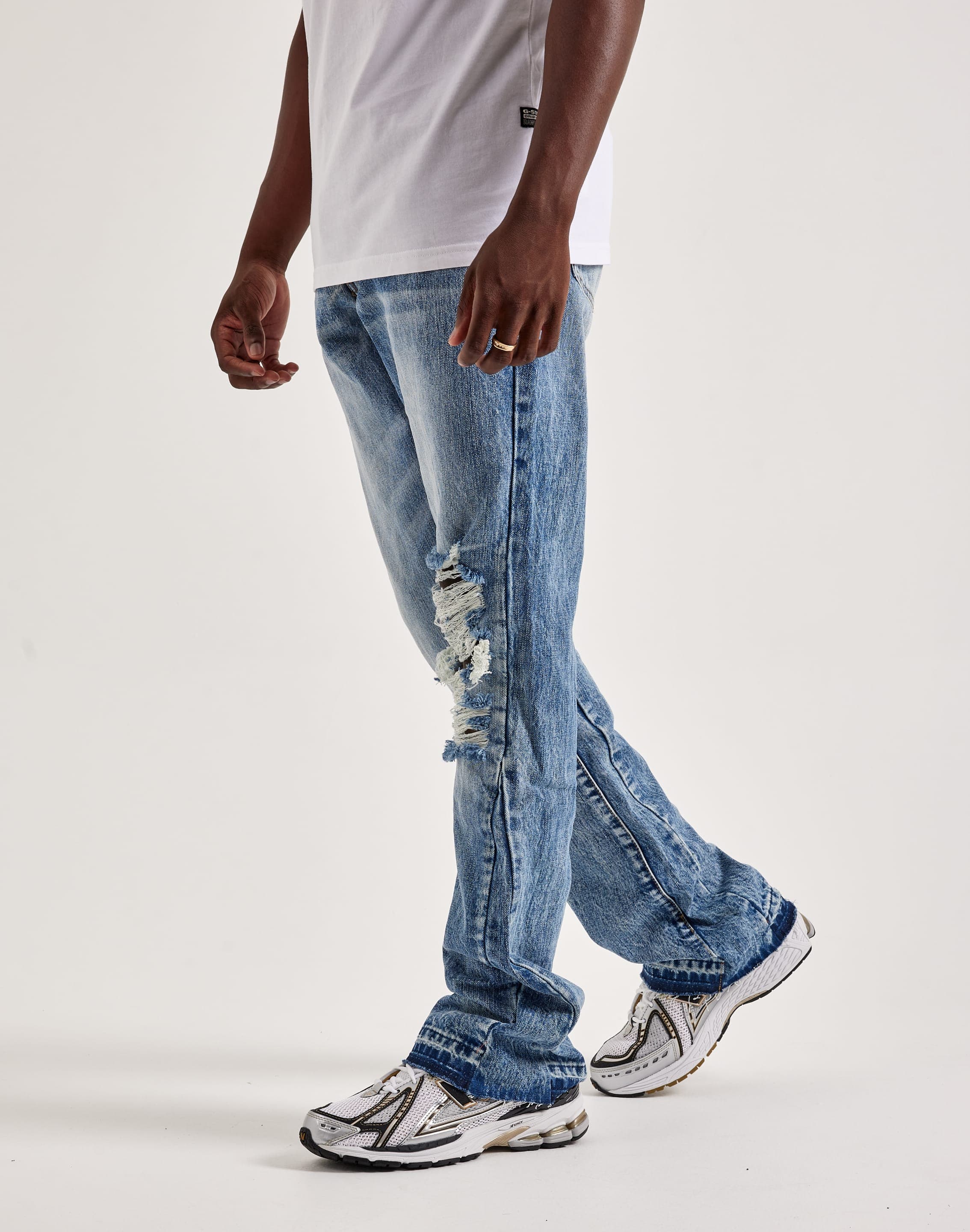 MNML Flare Denim Jeans – DTLR - Main Image