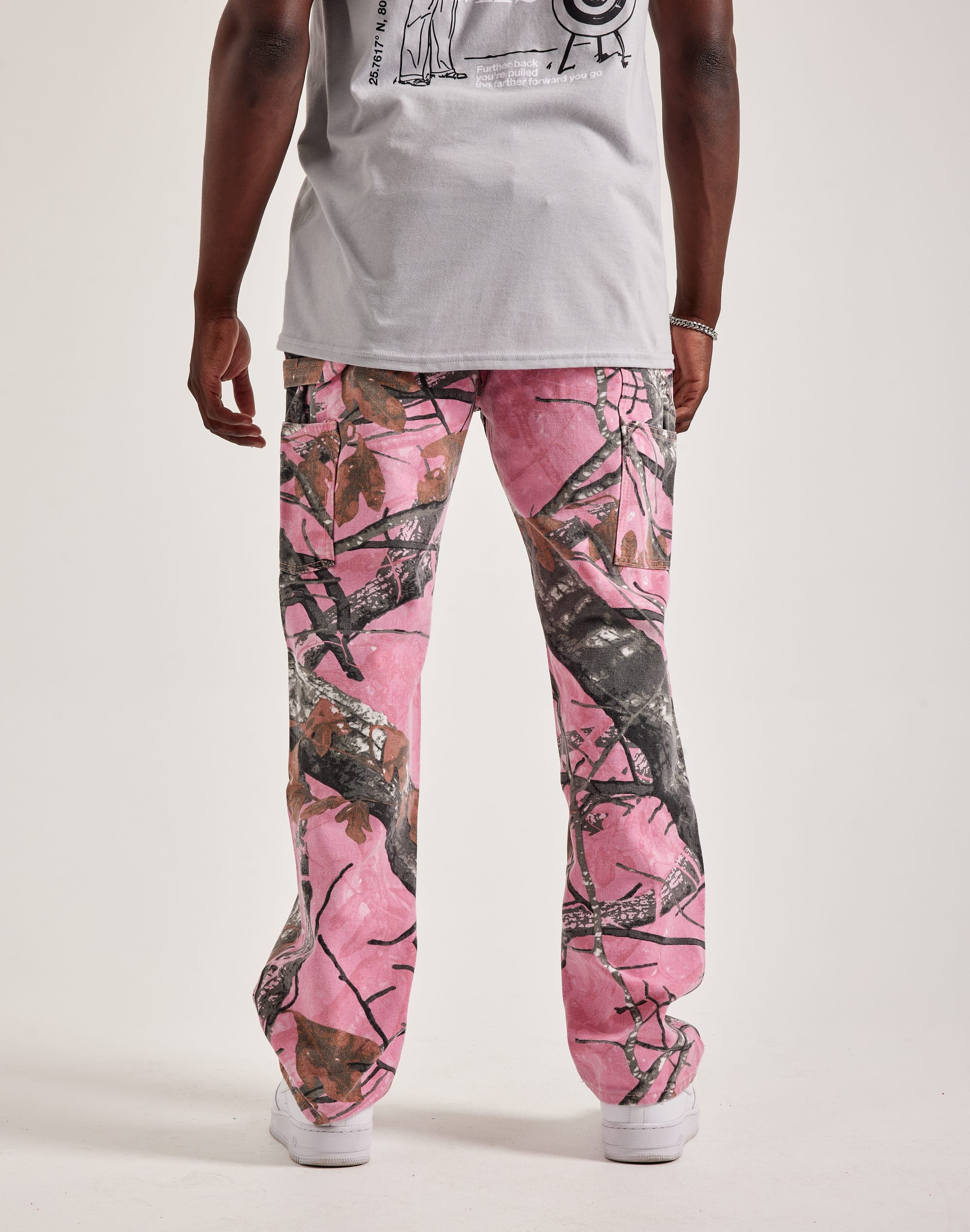 カミエルフォートヘンス ピンク×グリーンGRANDMA PANTS カミエルフォートヘンス ピンク×グリーンGRANDMA PANTS