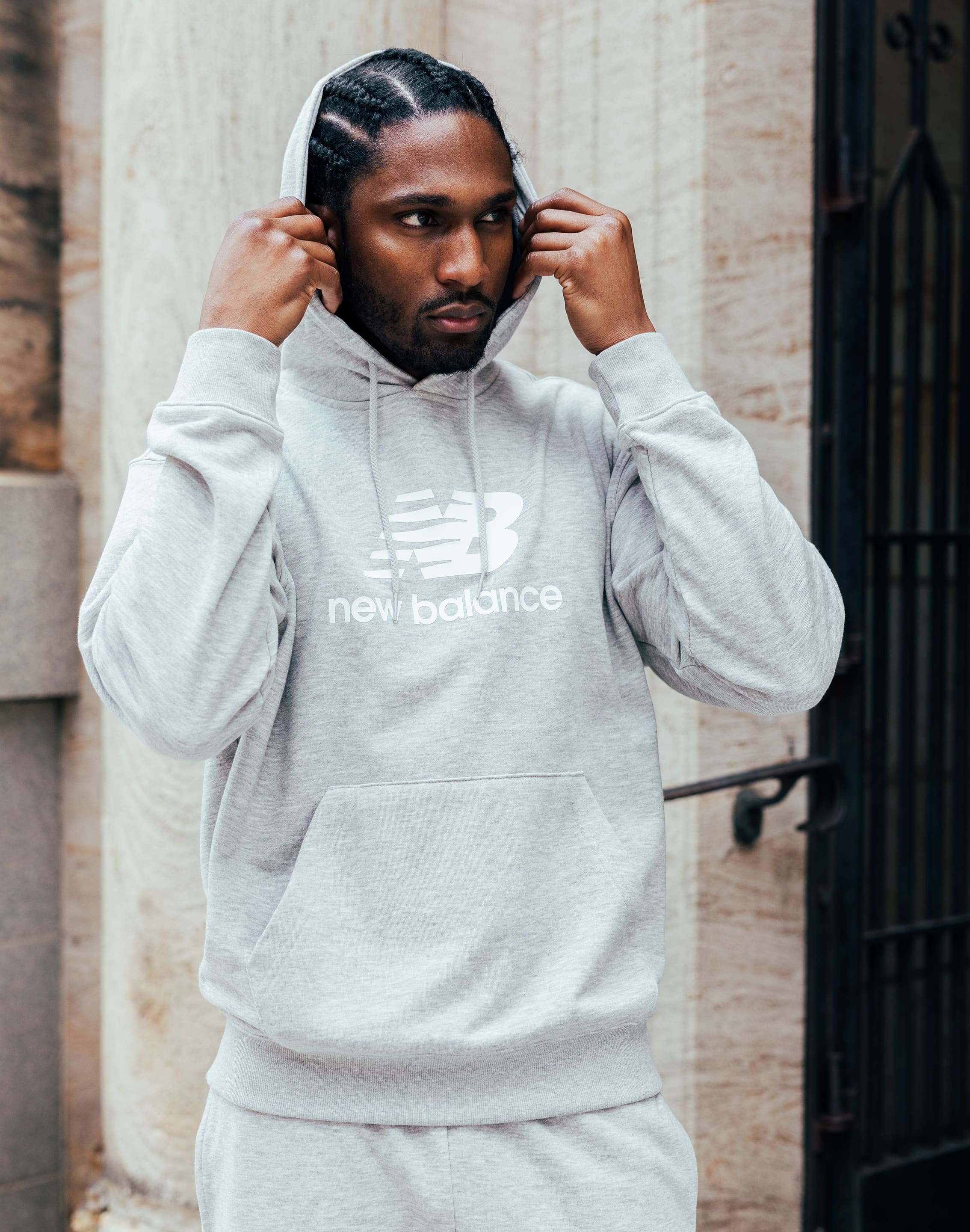 New Balance Sport Essentials French Terry Logo Hoodie – DTLR