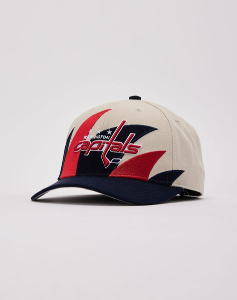 Mitchell & Ness NHL Washington Capitals Sharktooth Snapback – DTLR