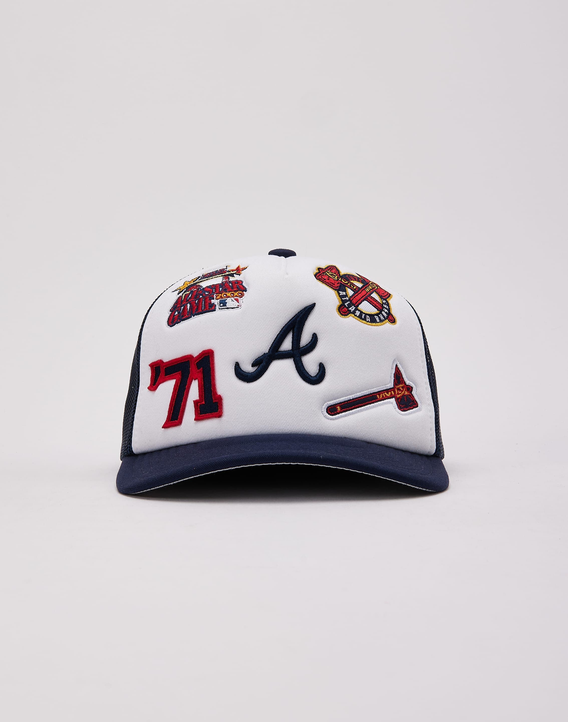 Photo of Mitchell & Ness MLB Atlanta Braves Gridlock Trucker Hat