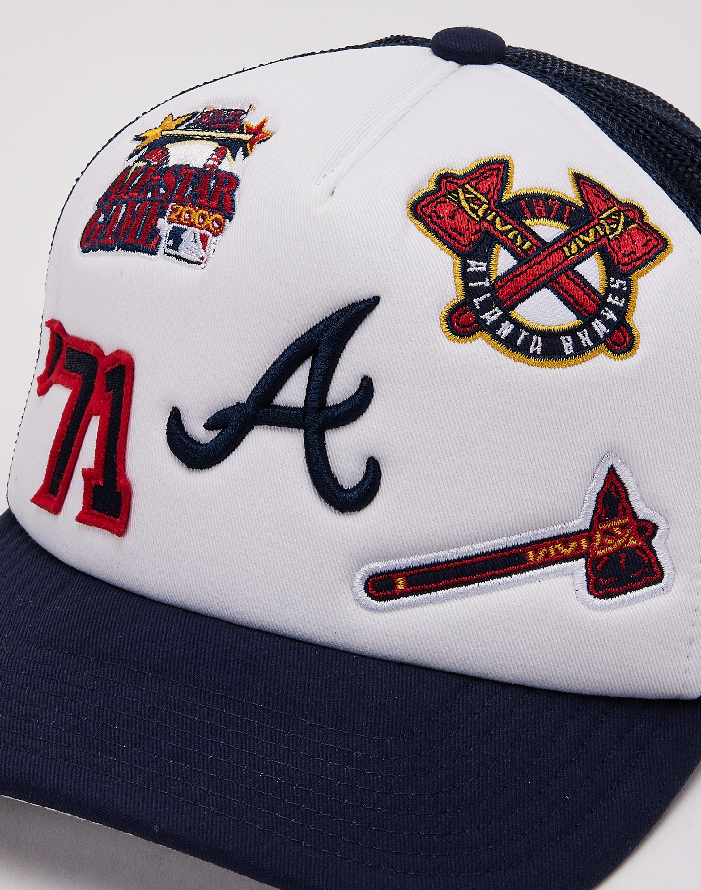 Photo of Mitchell & Ness MLB Atlanta Braves Gridlock Trucker Hat