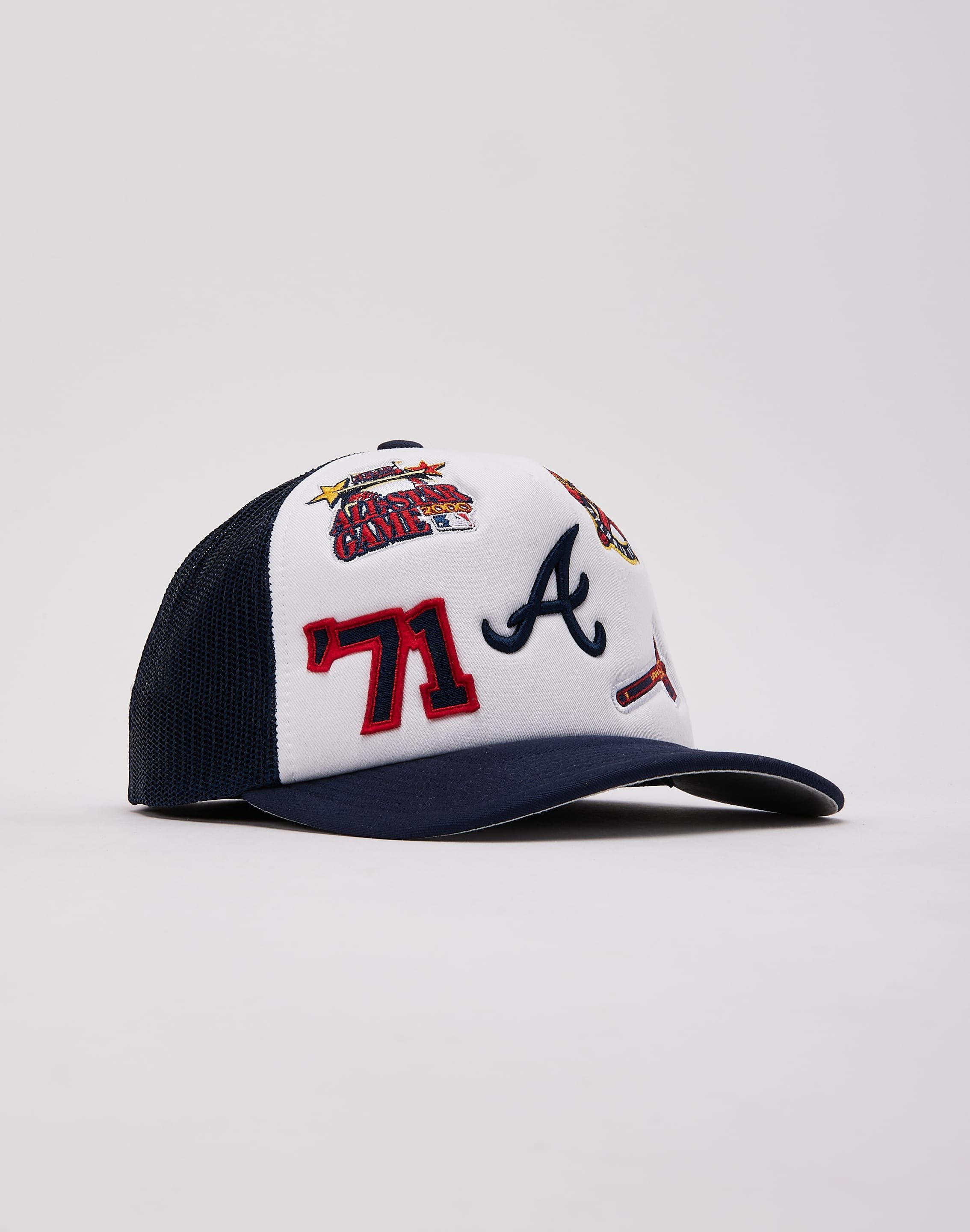Photo of Mitchell & Ness MLB Atlanta Braves Gridlock Trucker Hat