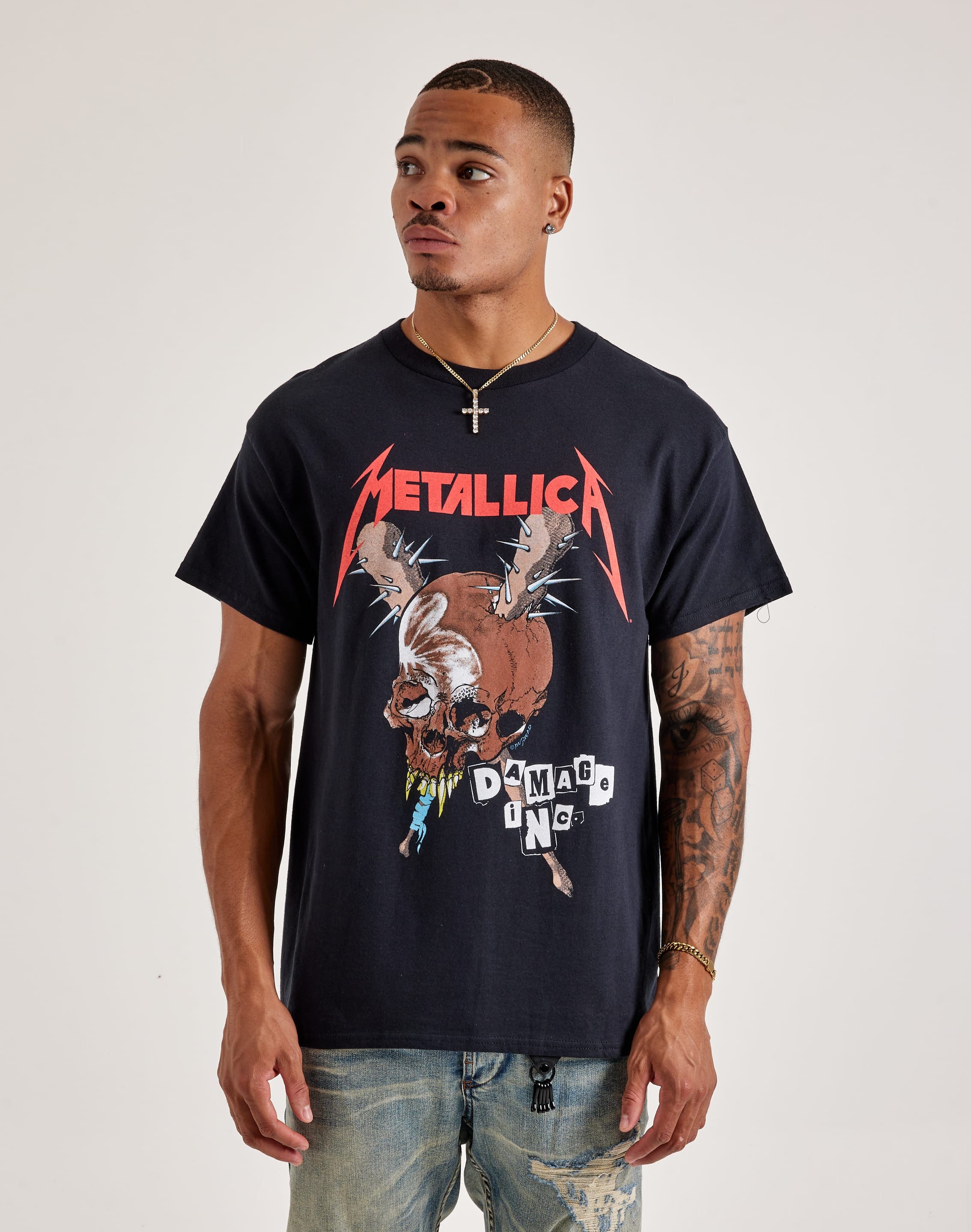 Damage Control Merch Merch Traffic Metallica Damage Inc. Tour Tee – DTLR