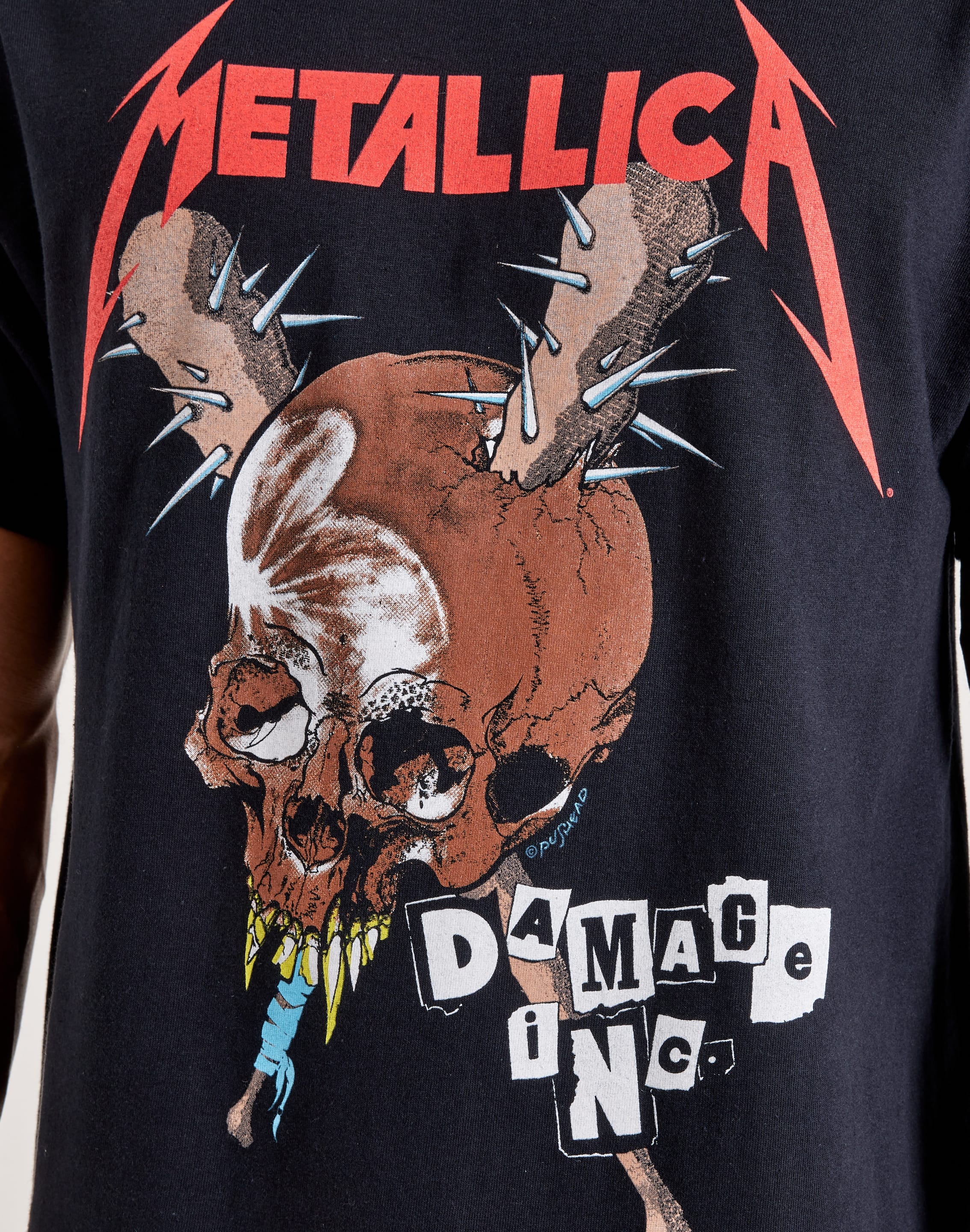 Damage Control Merch Merch Traffic Metallica Damage Inc. Tour Tee – DTLR