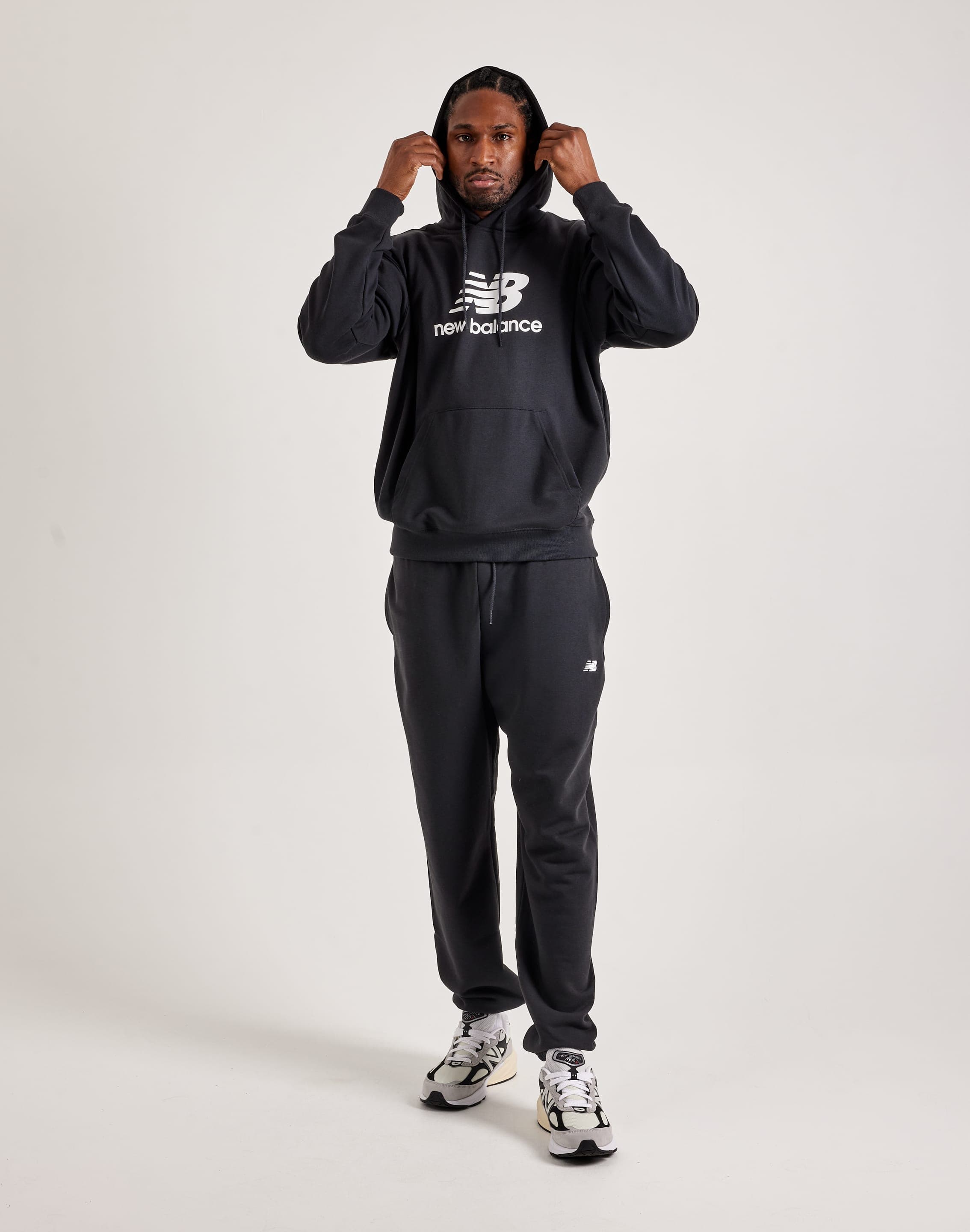 New Balance Sport Essentials French Terry Logo Hoodie – DTLR