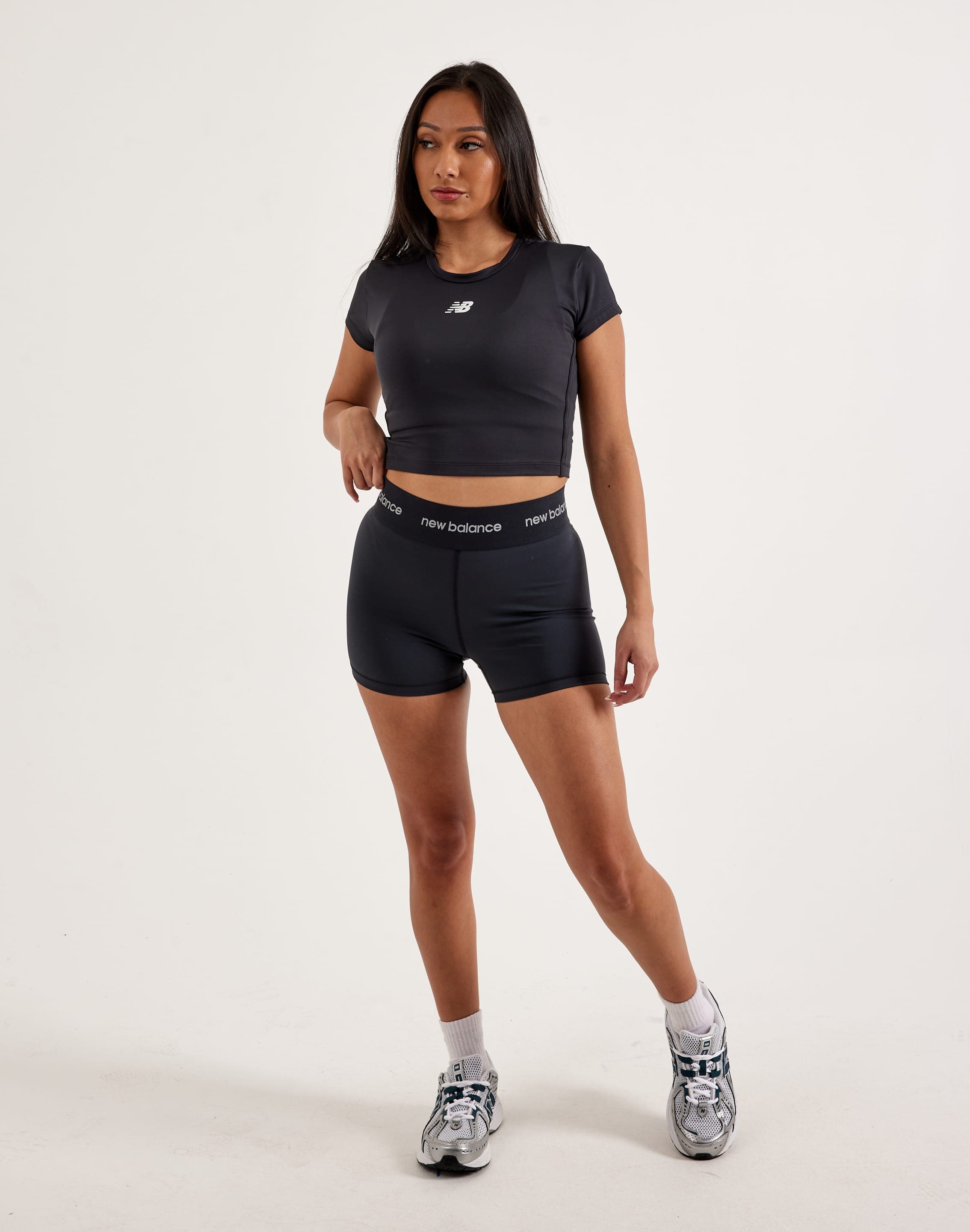 New Balance Sleek High Rise Sport Shorts