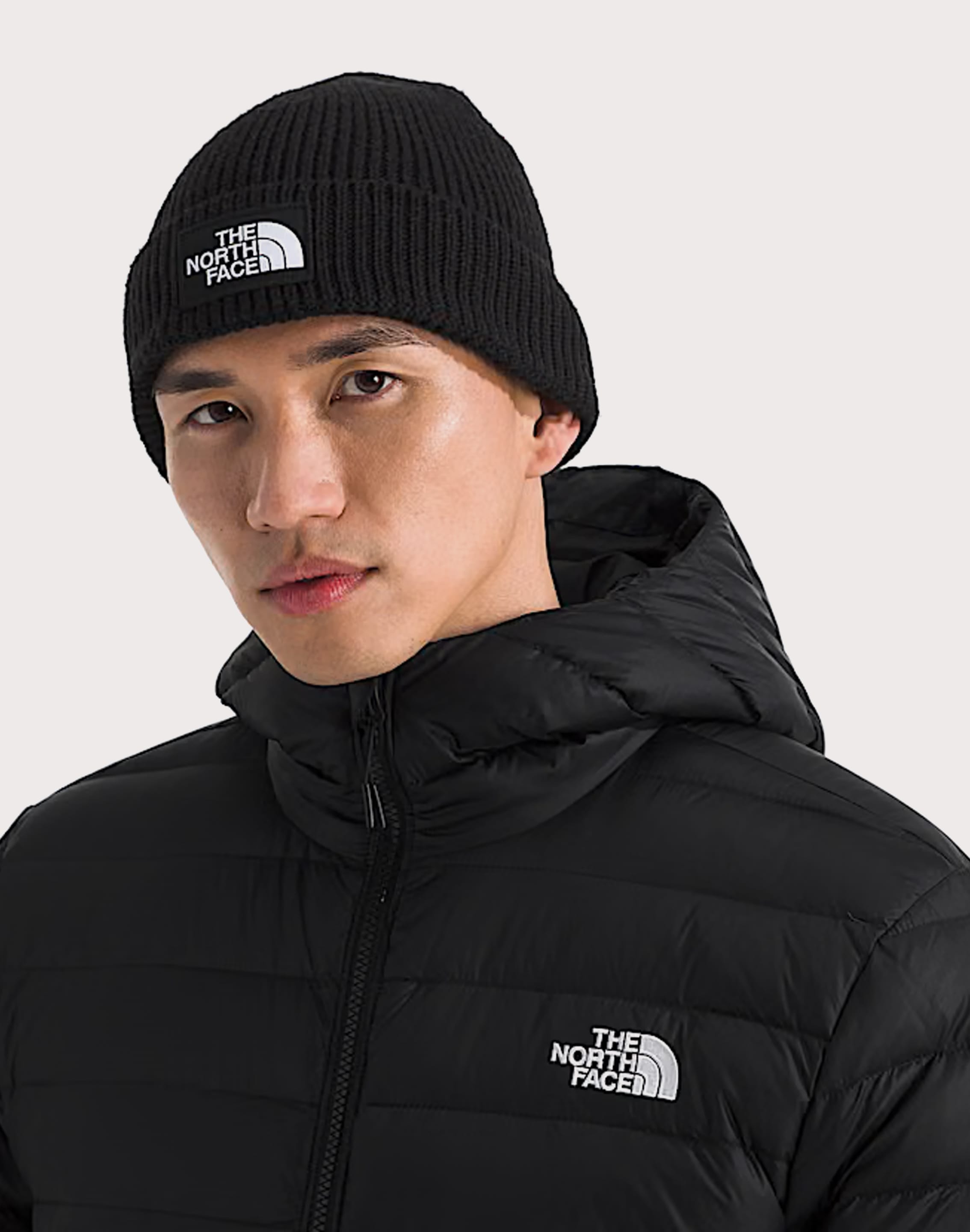The North Face Box Logo Cuffed Beanie