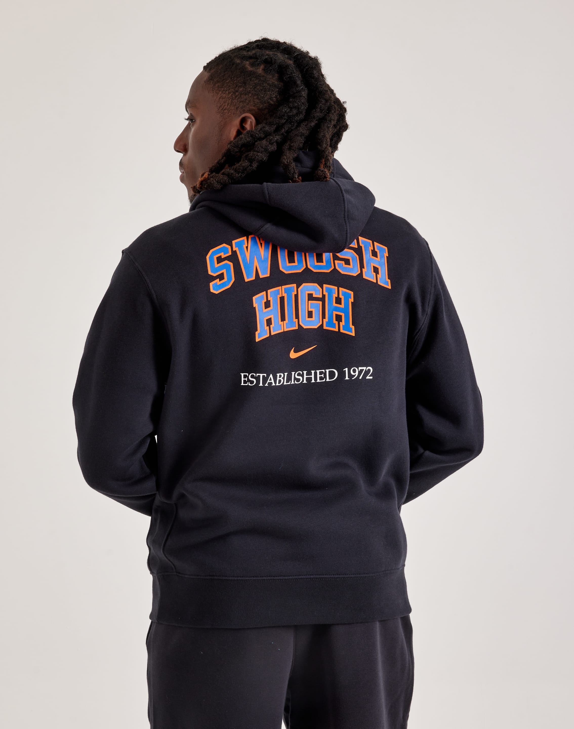 Nike Swoosh High Club Fleece Pullover Hoodie – DTLR