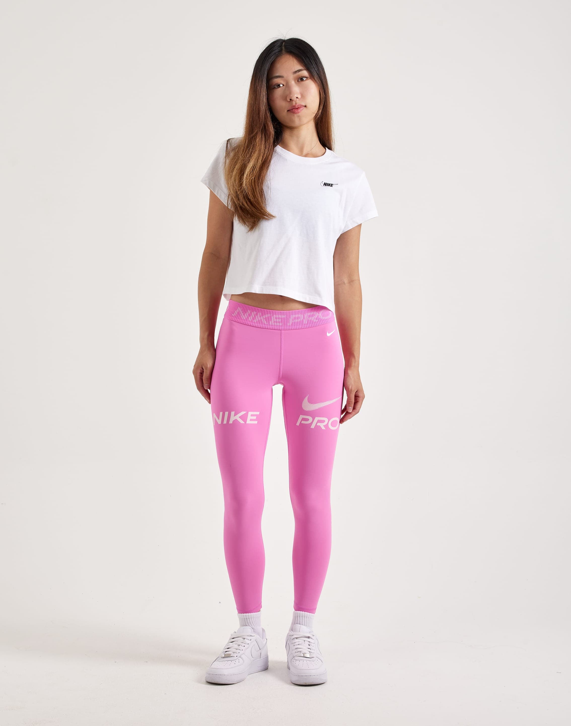 Nike Pro Mid-Rise Graphic Leggings – DTLR