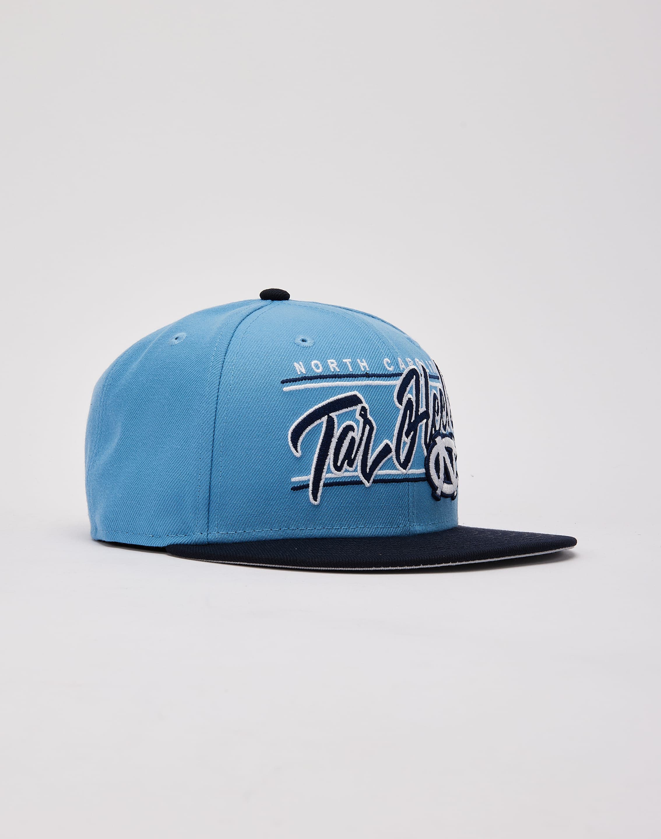 New Era North Carolina Tar Heels Script 9Fifty Snapback Hat – DTLR