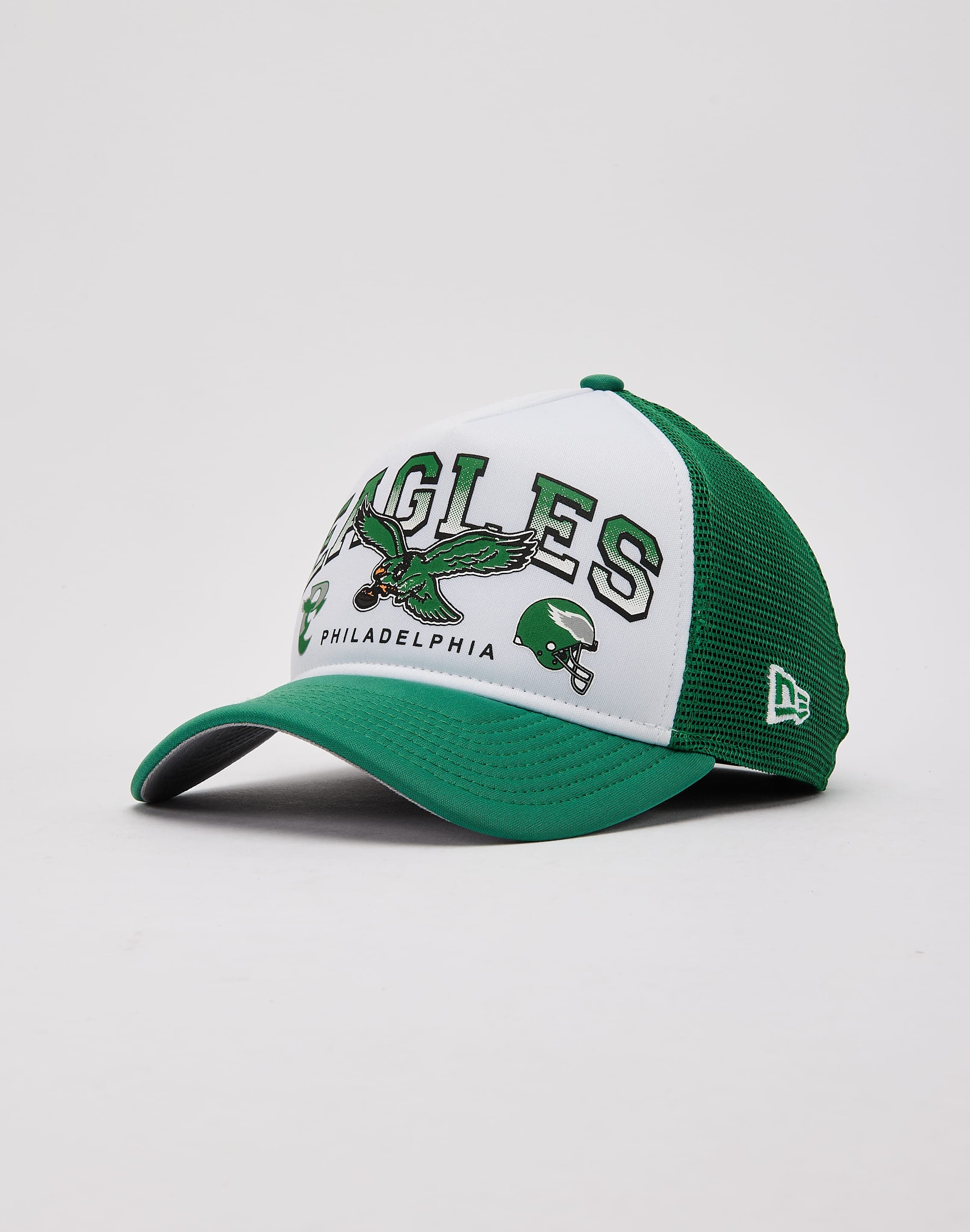 New Era NFL Philadelphia Eagles Retro Wordmark Trucker Hat – DTLR