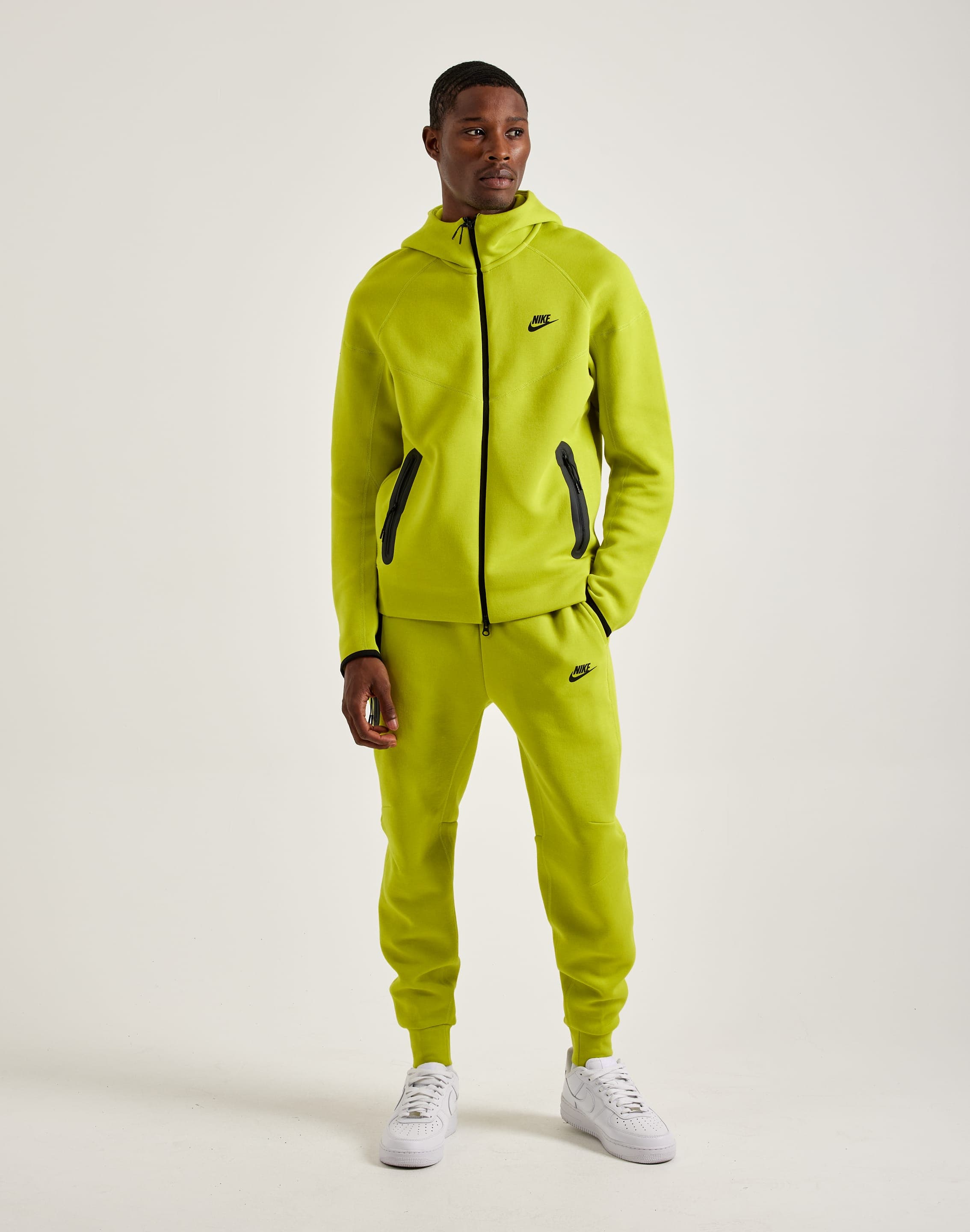 Nike Air Neon Green Tracksuit Nike Nike Tech Fleece Windrunner