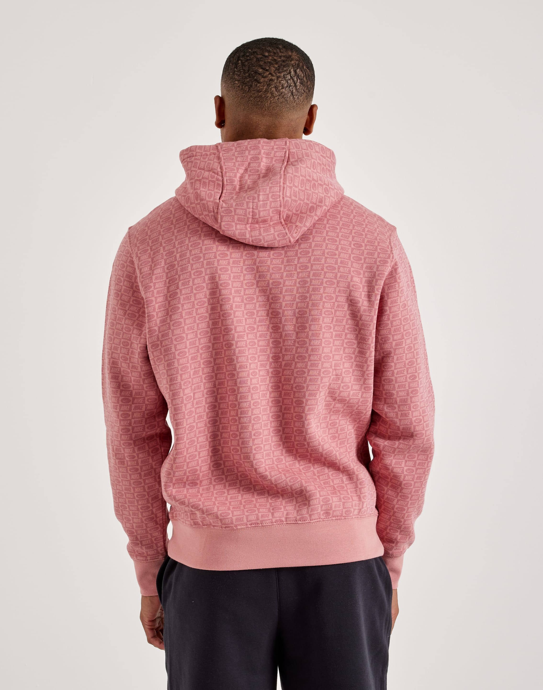 Nike Monogram Club Fleece Pullover Hoodie – DTLR