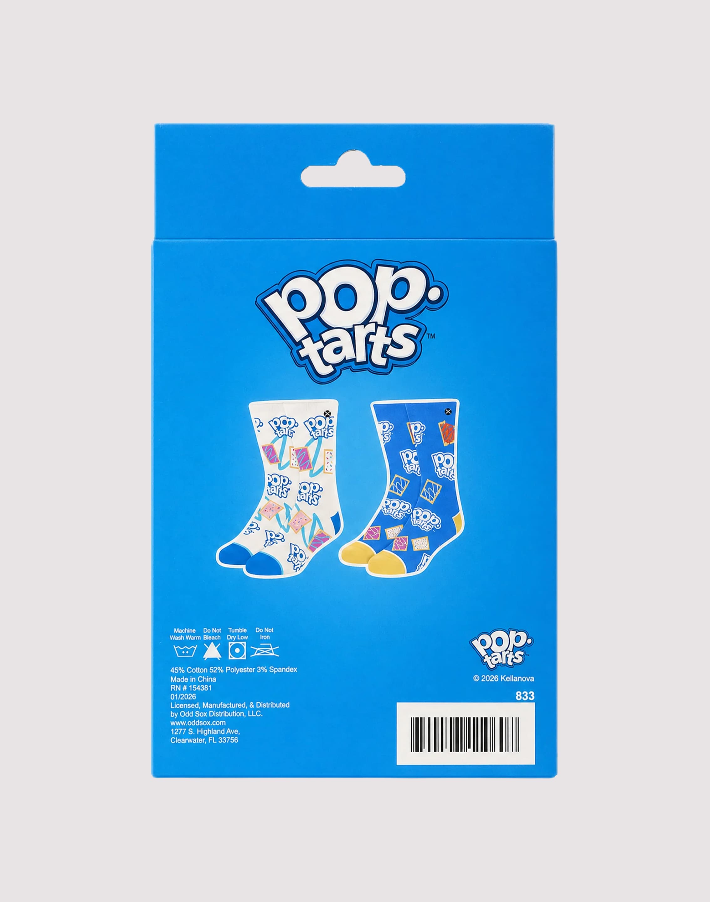 Photo of Odd Sox Pop Tarts Crew Socks 2-Pack