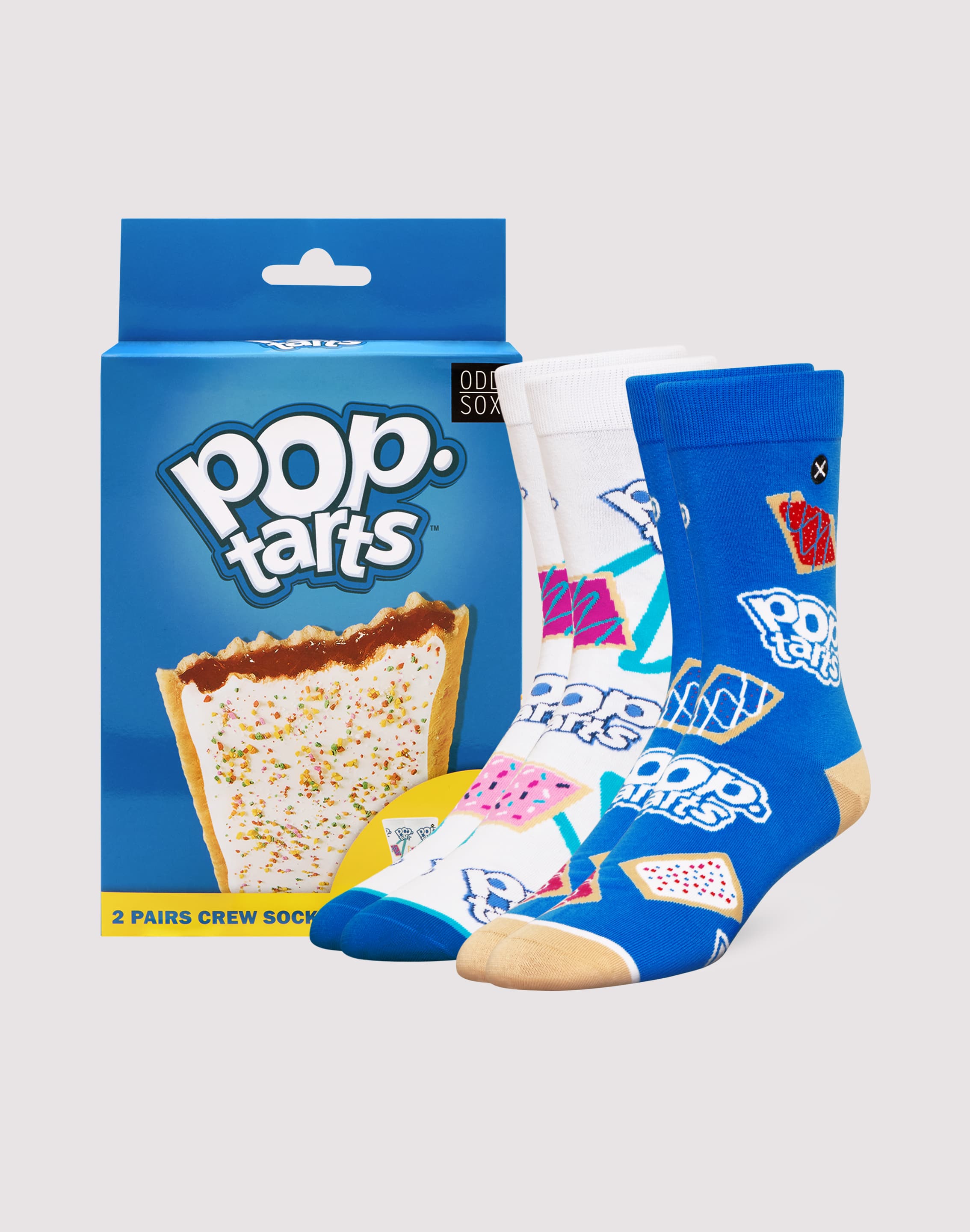 Photo of Odd Sox Pop Tarts Crew Socks 2-Pack