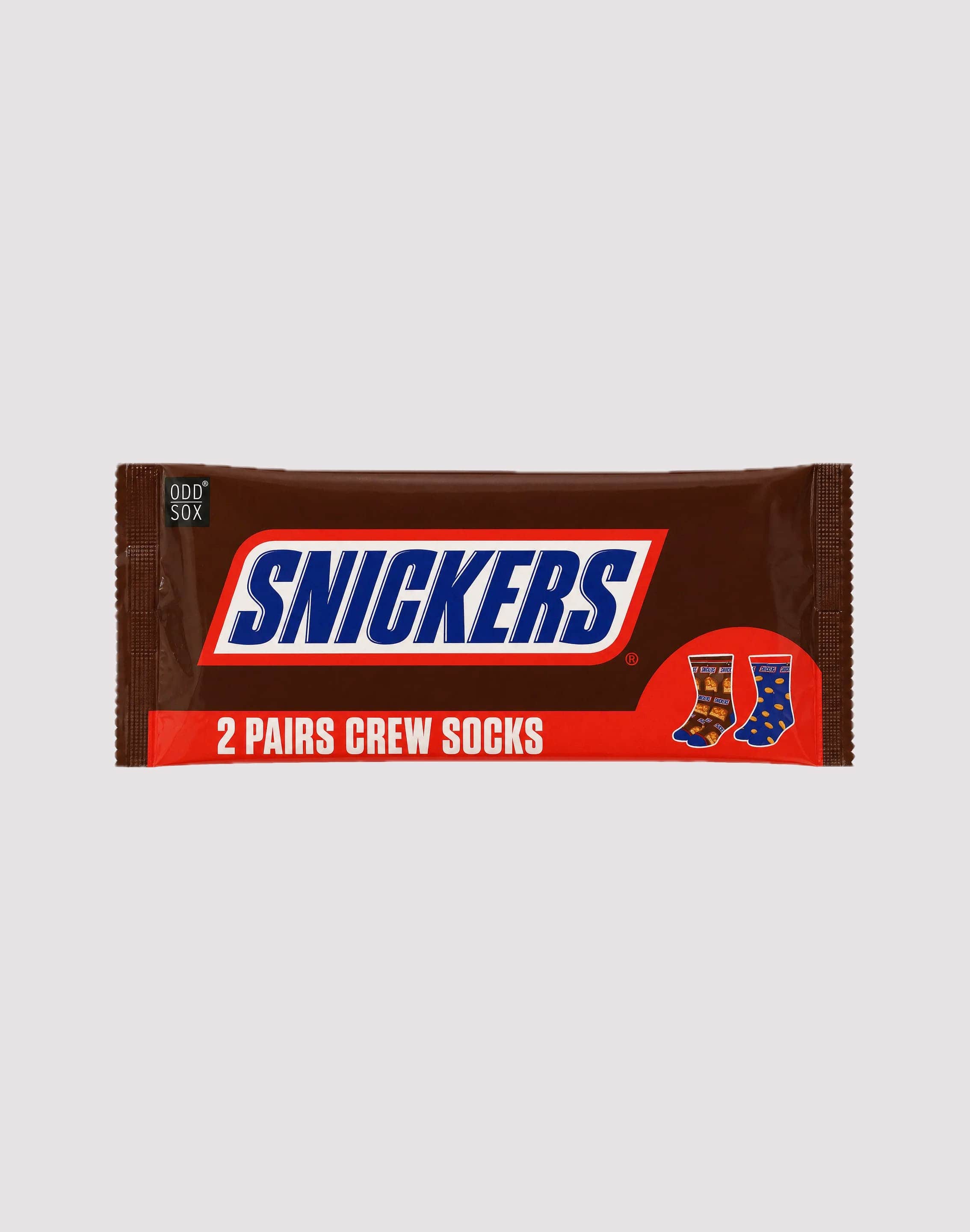 Photo of Odd Sox Snickers Crew Socks 2-Pack