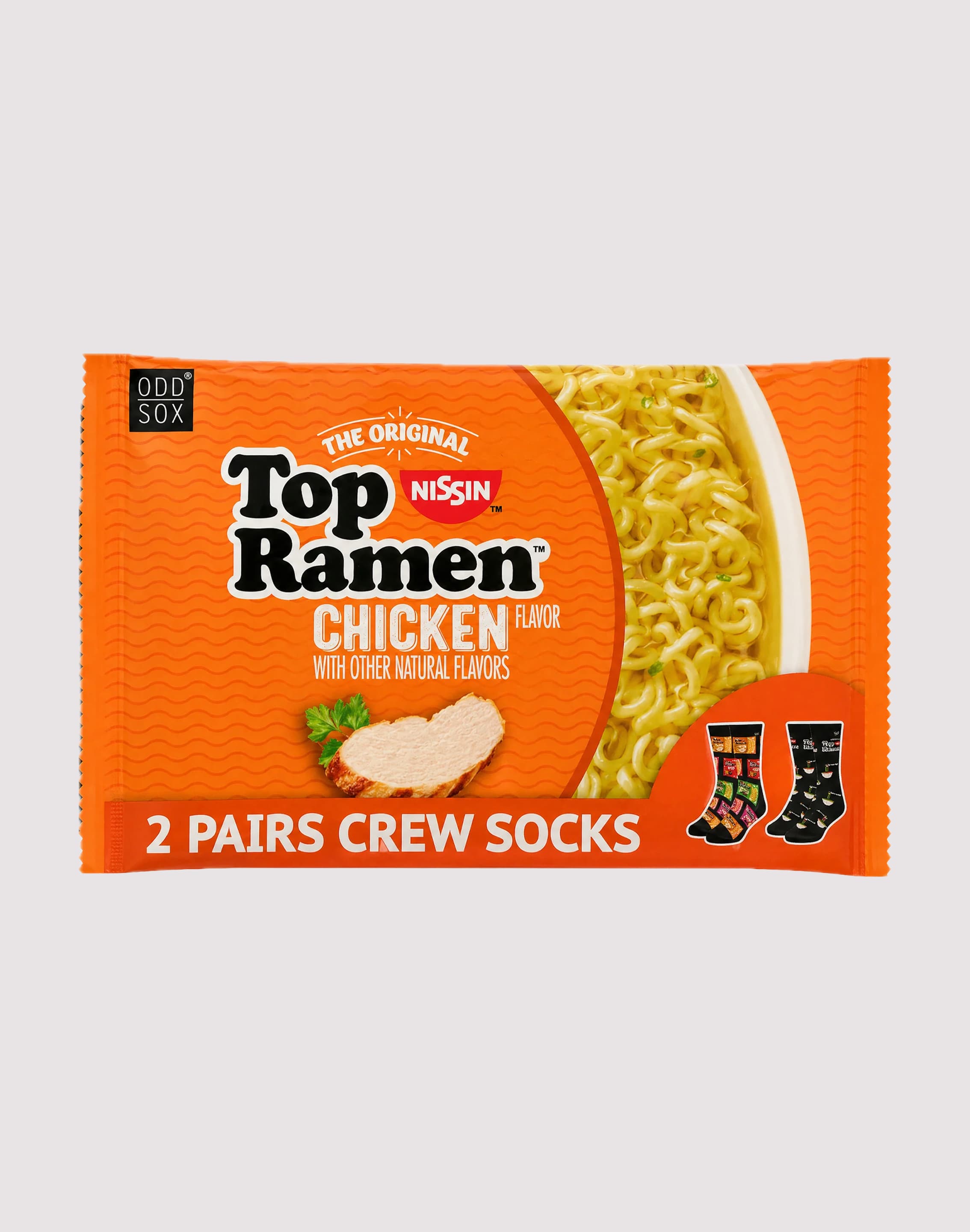 Photo of Odd Sox Top Ramen Crew Socks 2-Pack