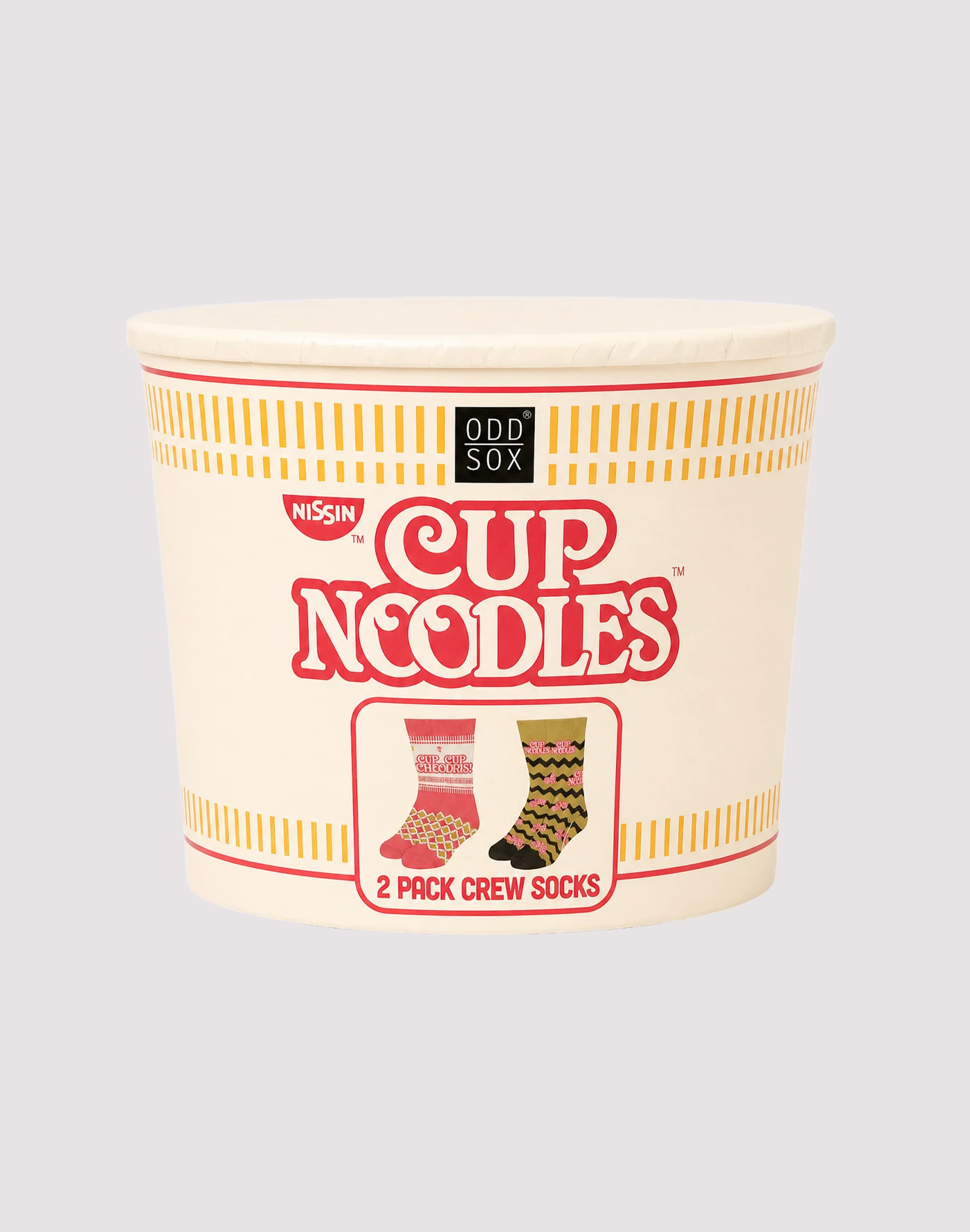 Photo of Odd Sox Cup Noodles Crew Socks 2-Pack