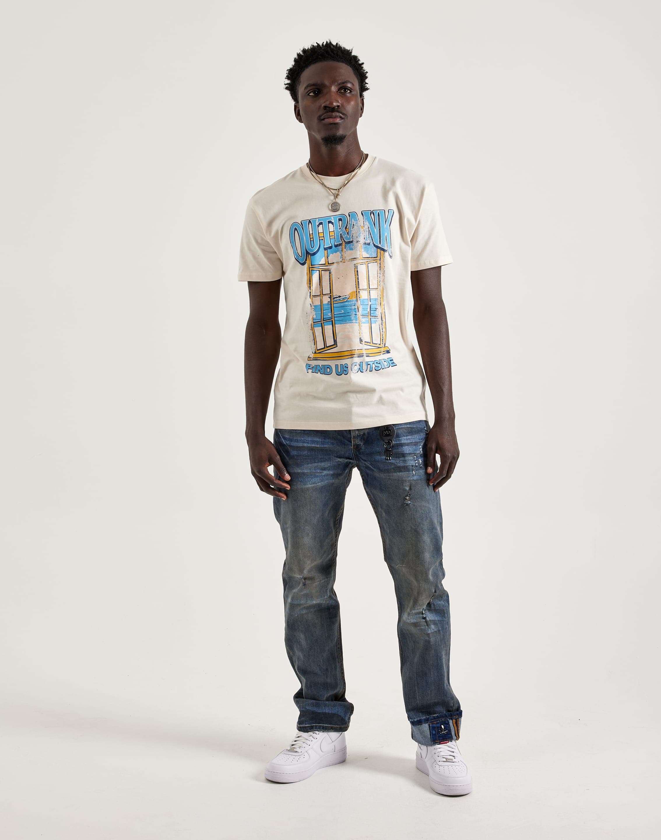 Outrank Outrank Find Us Outside Tee – DTLR
