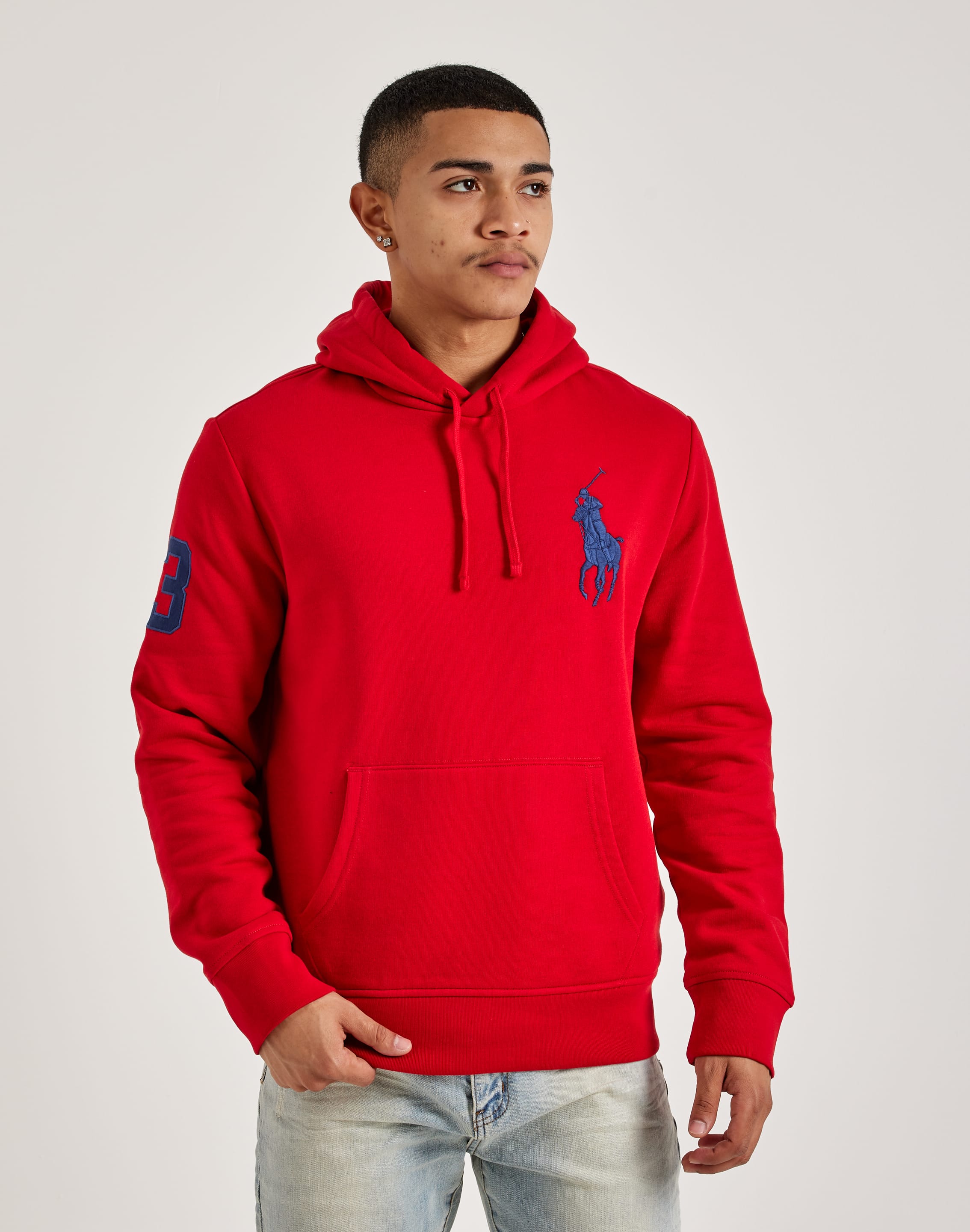 HOT Hoodie Red Polo Sweater Sweater Red Polo Ralph Lauren