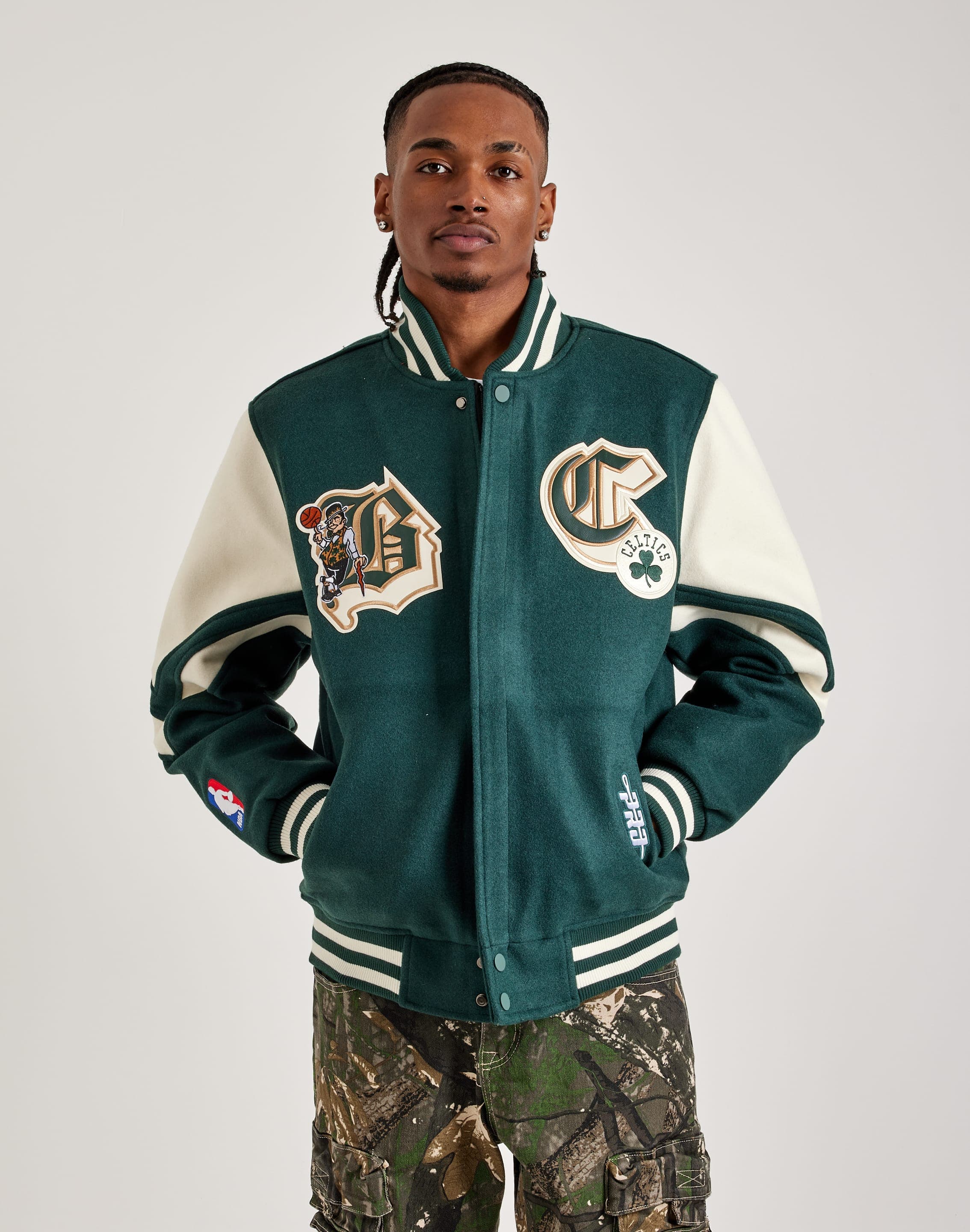 Pro Standard Boston Celtics Varsity Jacket