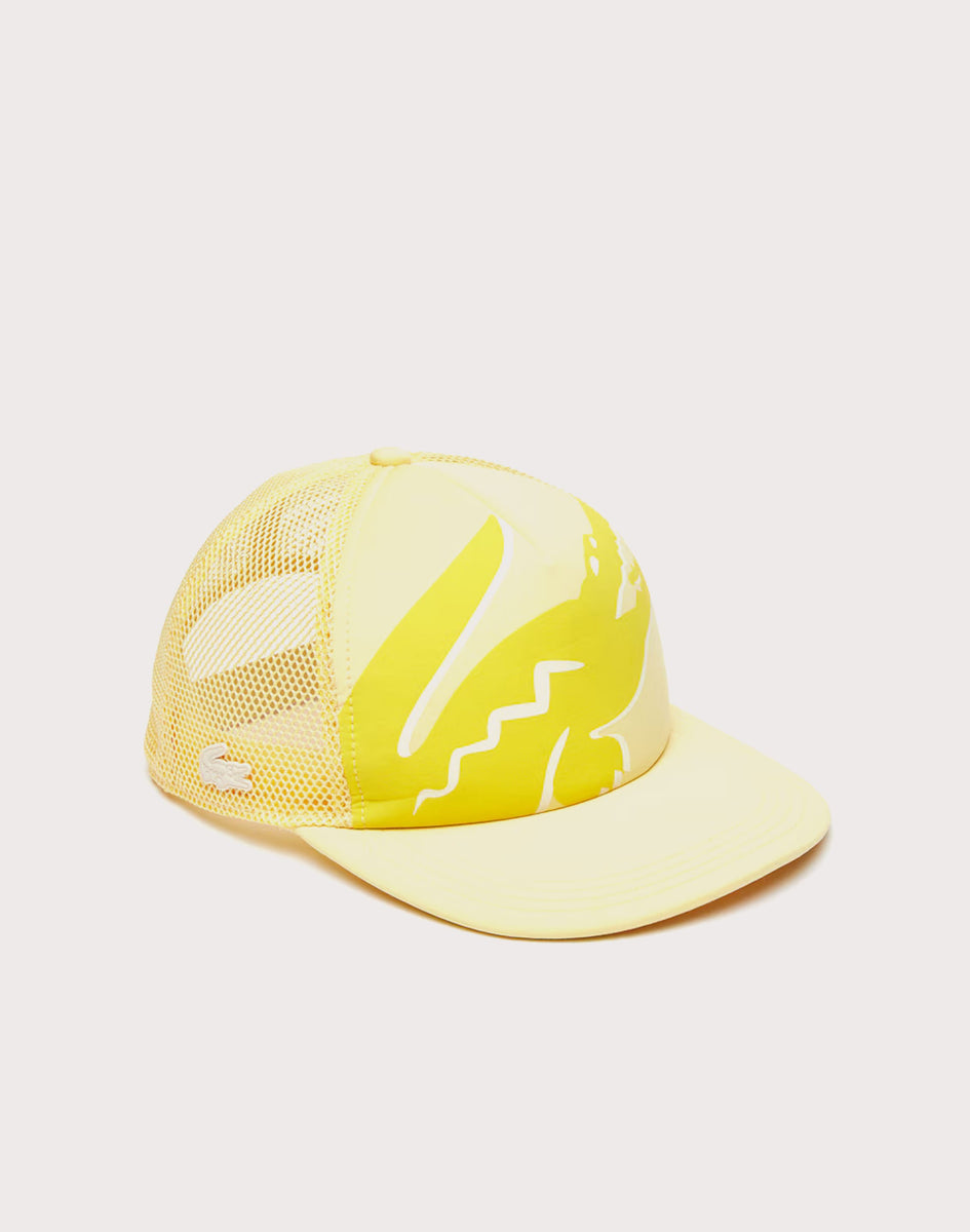 Lacoste Crocodile Print Mesh Hat – DTLR