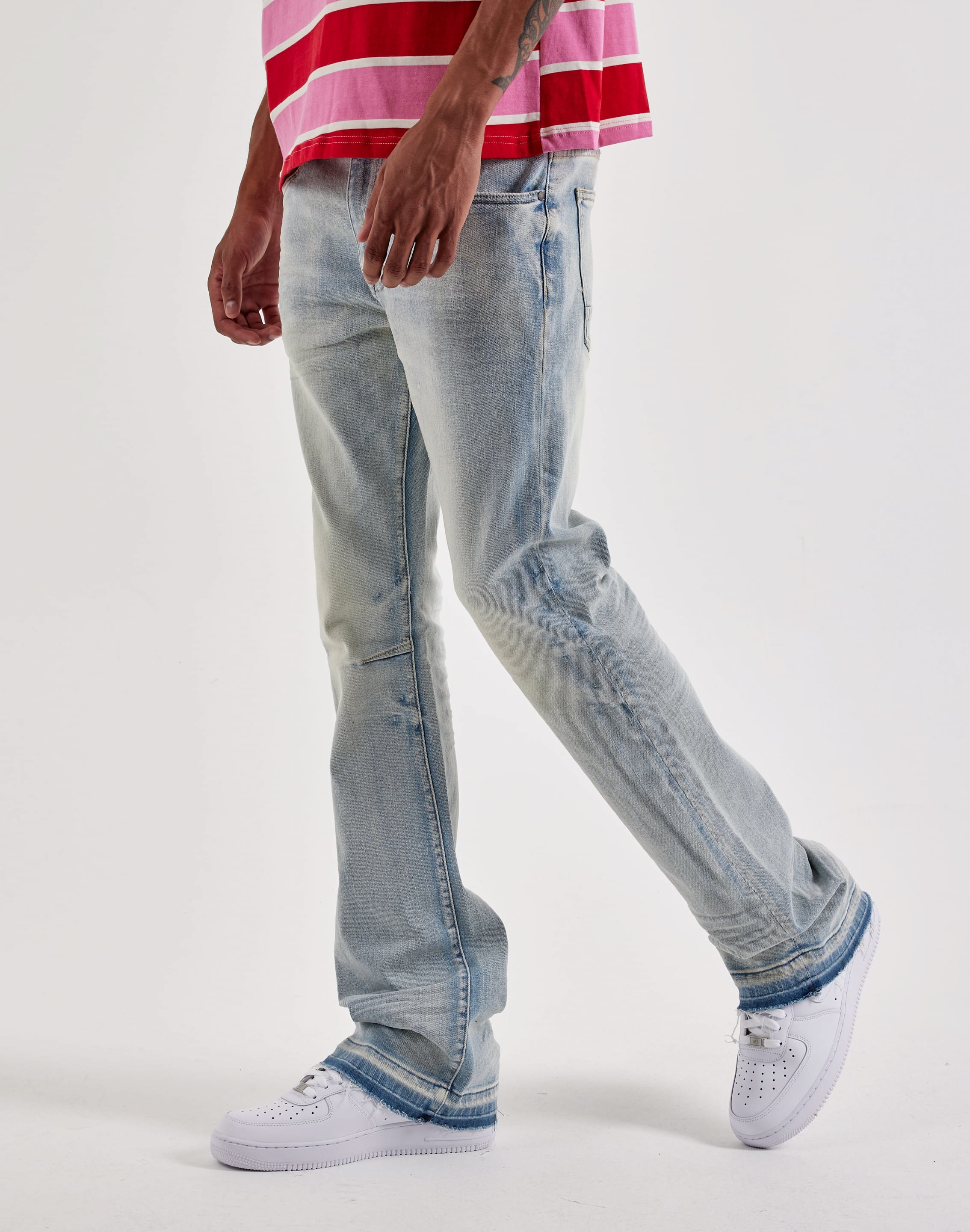 Photo of Smoke Rise Stacked Denim Jeans