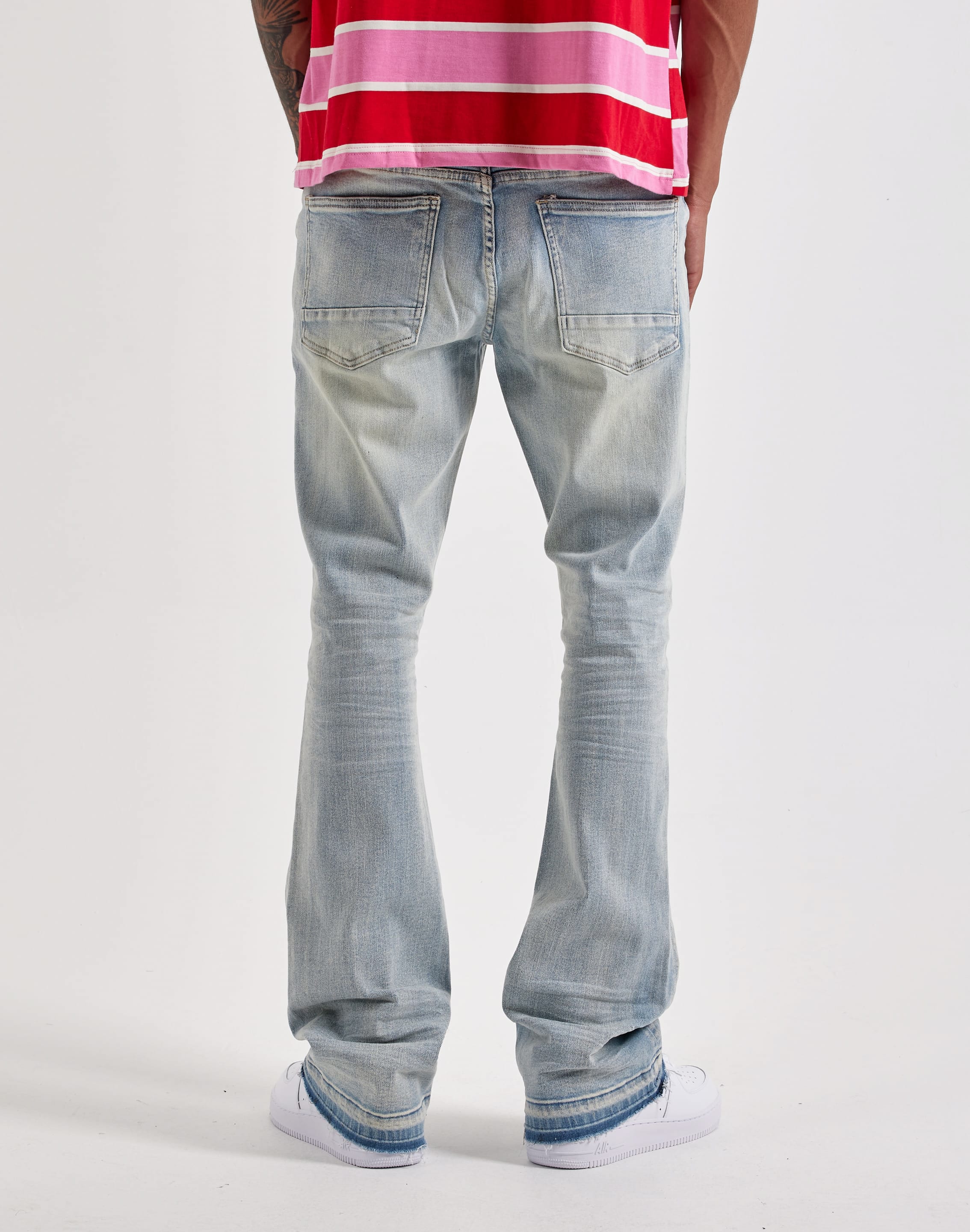 Photo of Smoke Rise Stacked Denim Jeans
