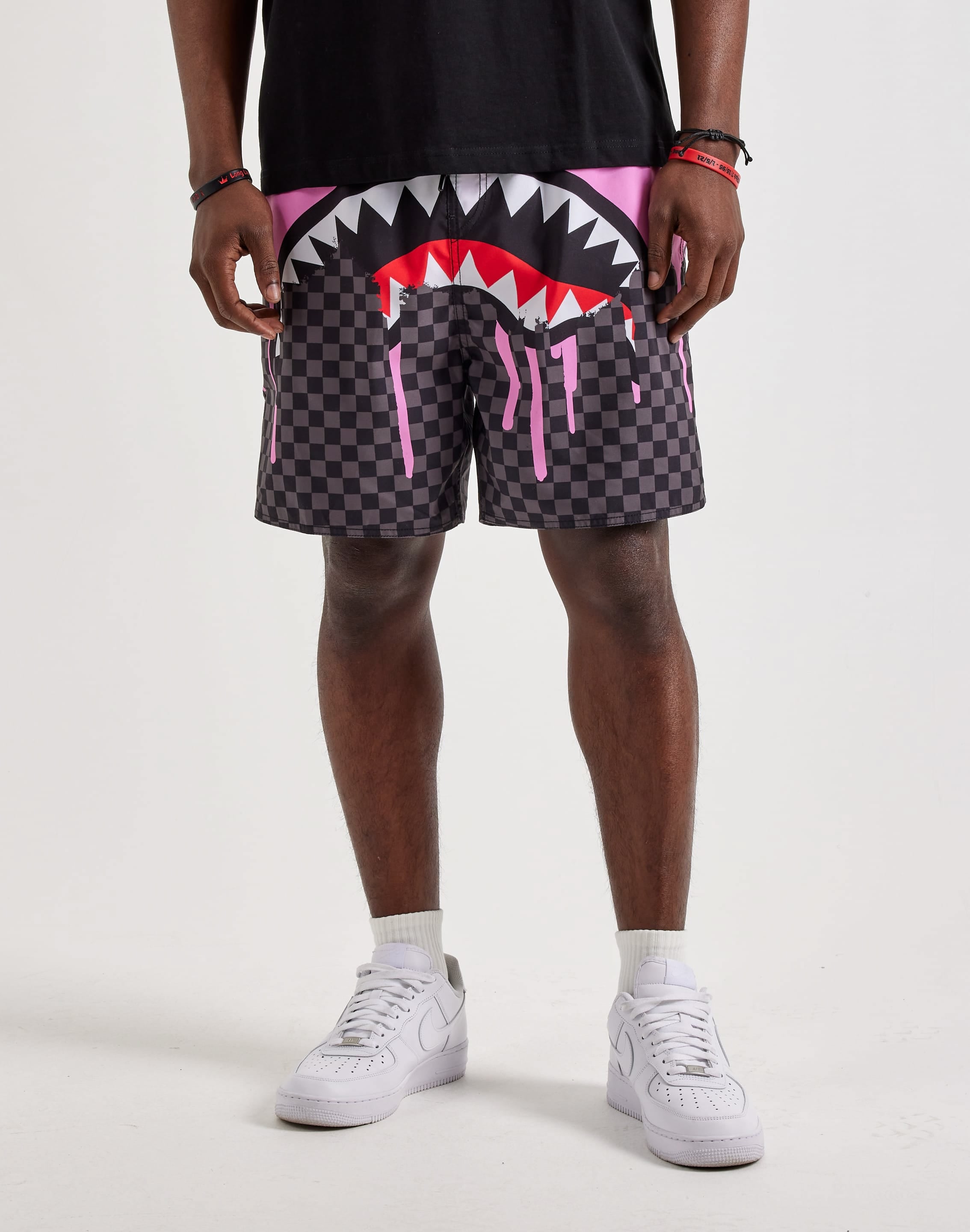 Photo of Sprayground Ocean Drip Check Swim Shorts
