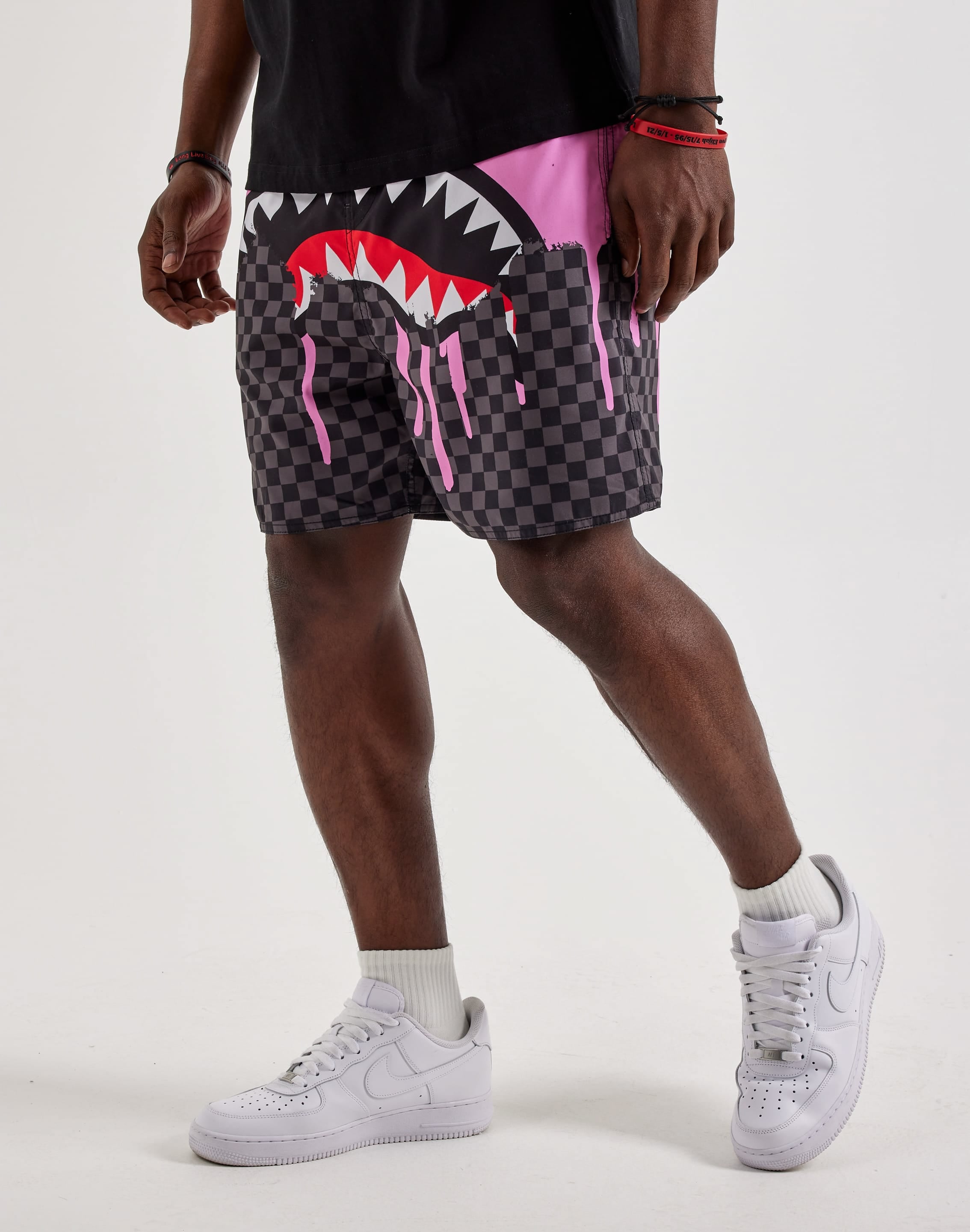 Photo of Sprayground Ocean Drip Check Swim Shorts