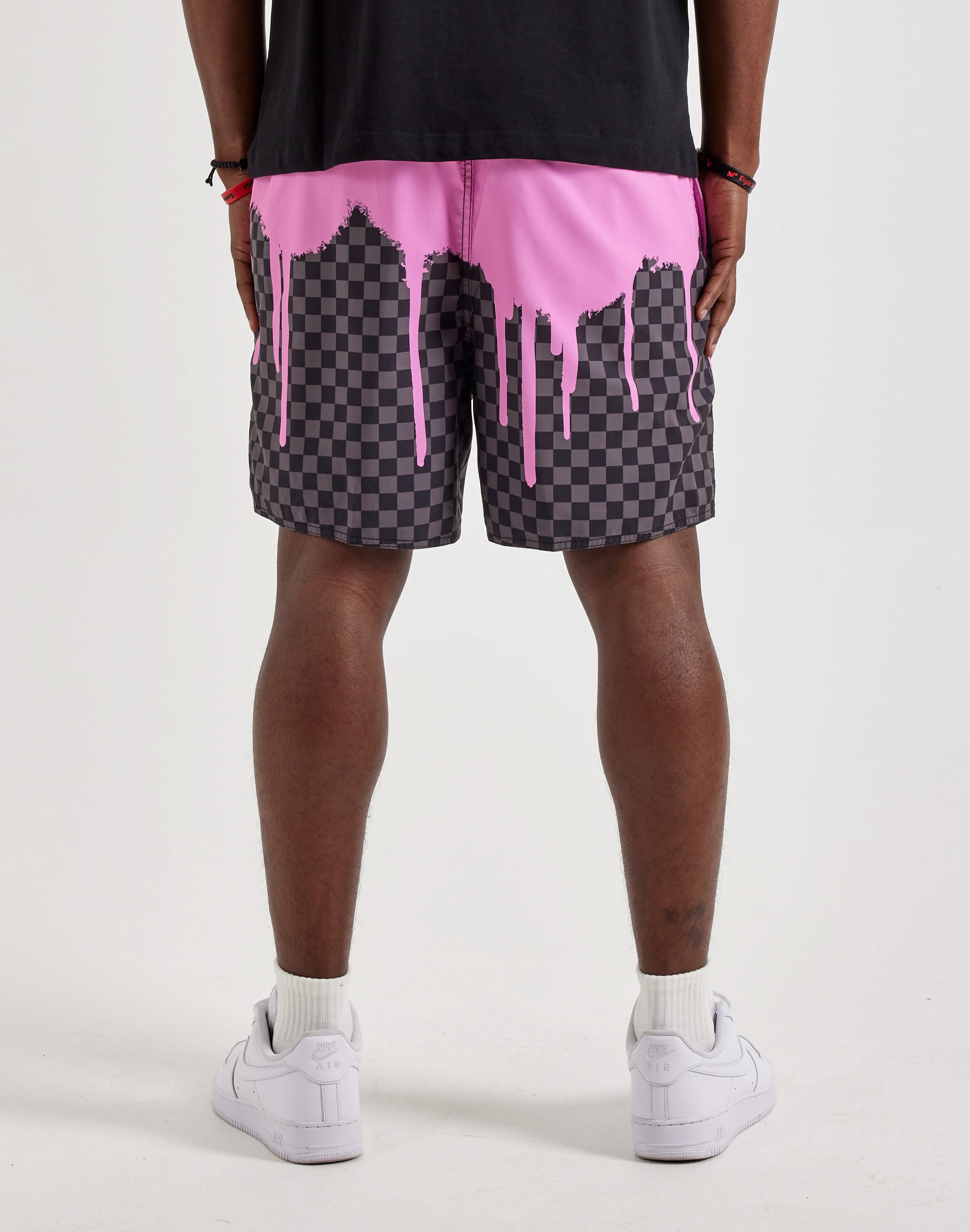 Photo of Sprayground Ocean Drip Check Swim Shorts